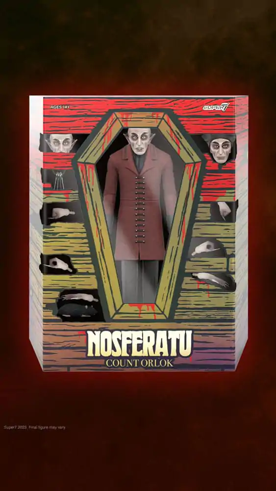 Nosferatu Ultimates akcijska figura Count Orlok Wave 2 18 cm fotografija proizvoda