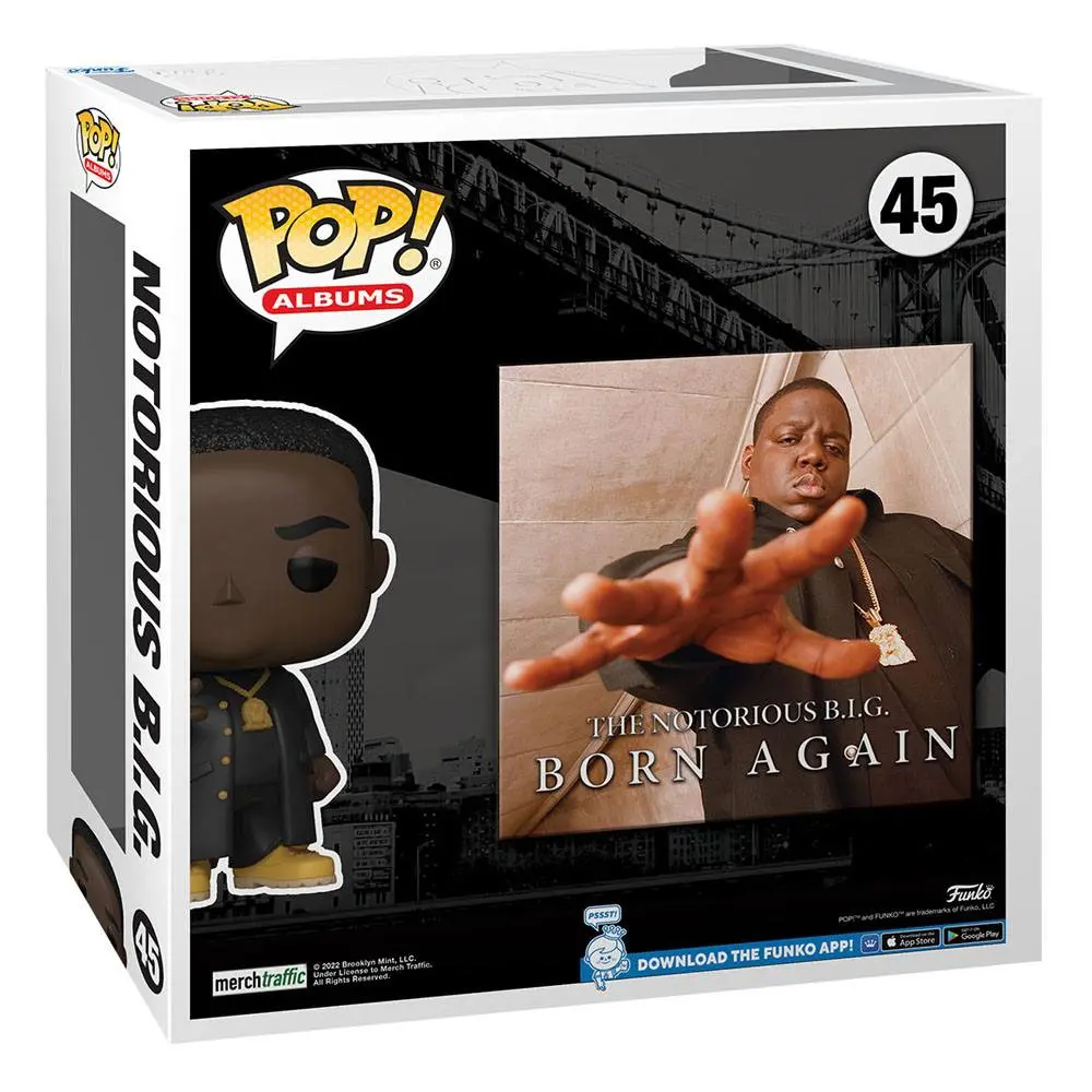 Notorious B.I.G. POP! Albumi Vinyl Figura Biggie Smalls - Born Again 9 cm fotografija proizvoda