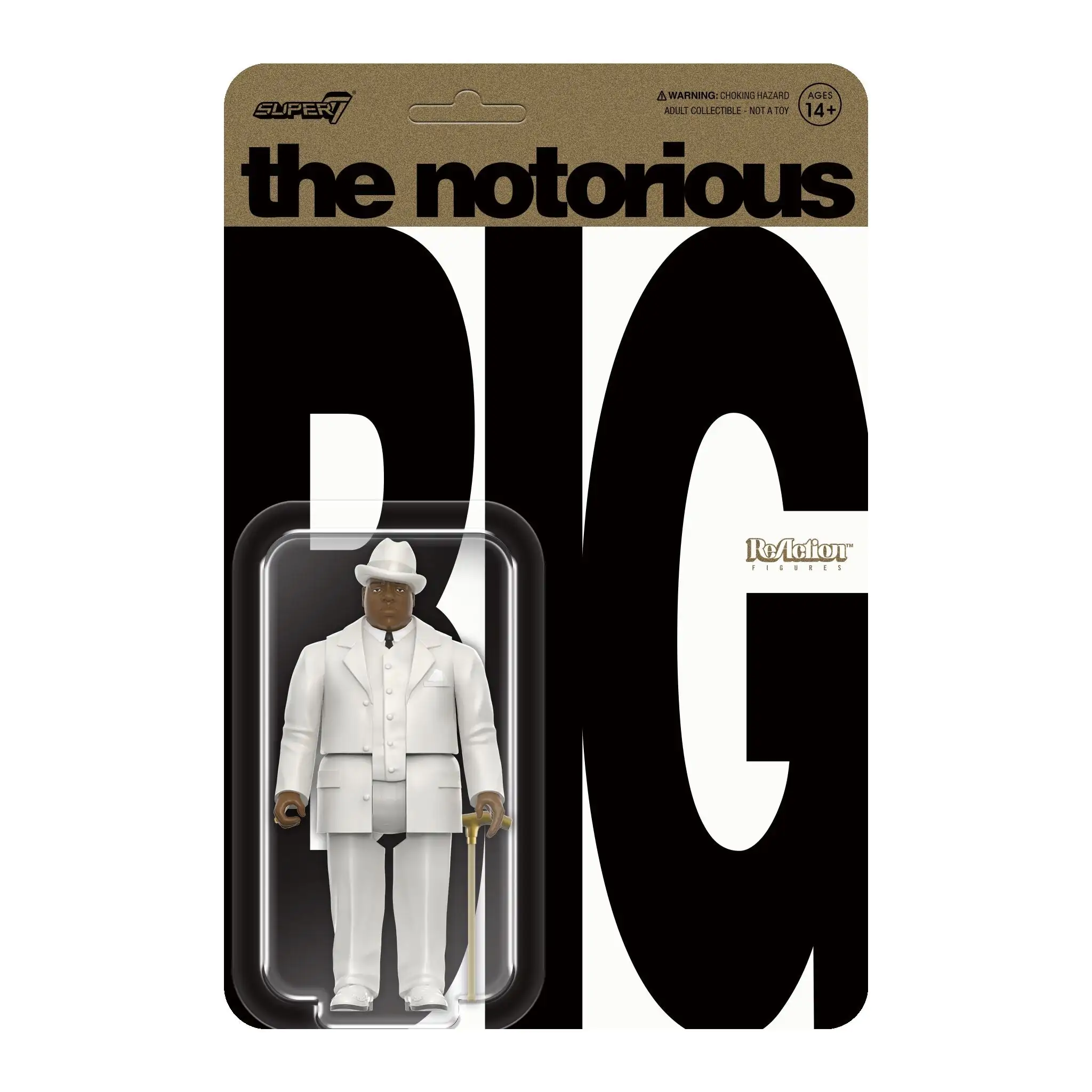 Notorious B.I.G. ReAction akcijska figura Biggie u odijelu 10 cm fotografija proizvoda