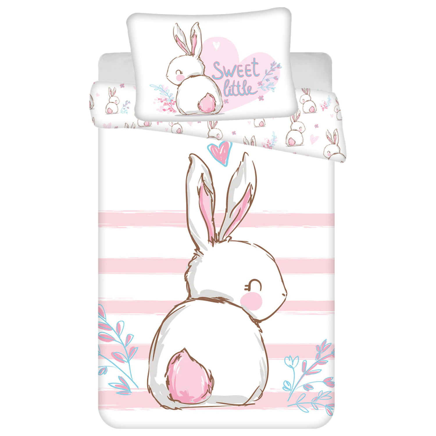 Bunny Sweet Dječja navlaka za poplun za predškolce fotografija proizvoda