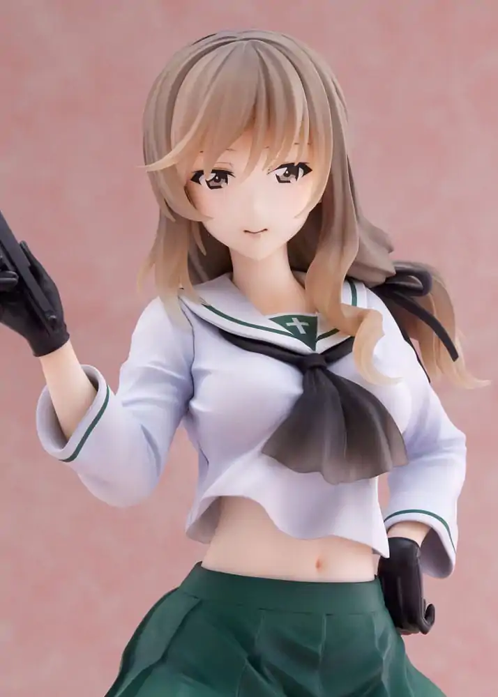 Oarai Girls High PVC Kip 1/7 Chiyo Shimada 25 cm fotografija proizvoda