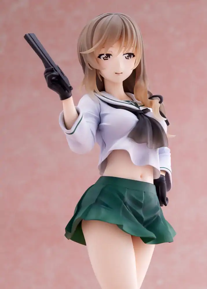 Oarai Girls High PVC Kip 1/7 Chiyo Shimada 25 cm fotografija proizvoda