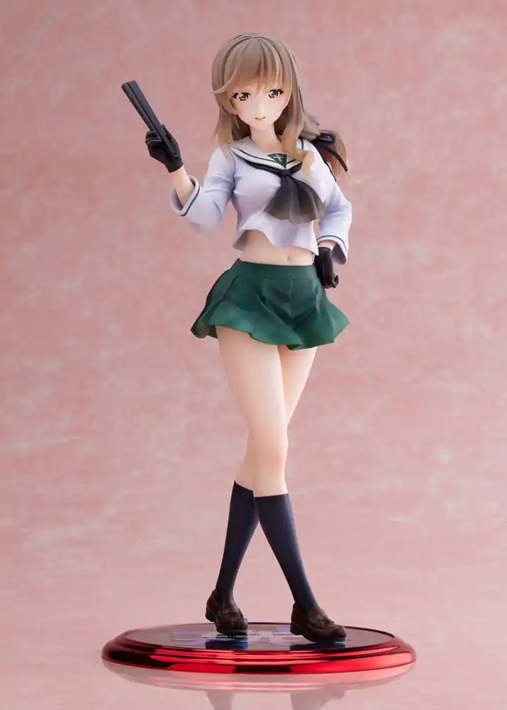 Oarai Girls High PVC Kip 1/7 Chiyo Shimada 25 cm fotografija proizvoda