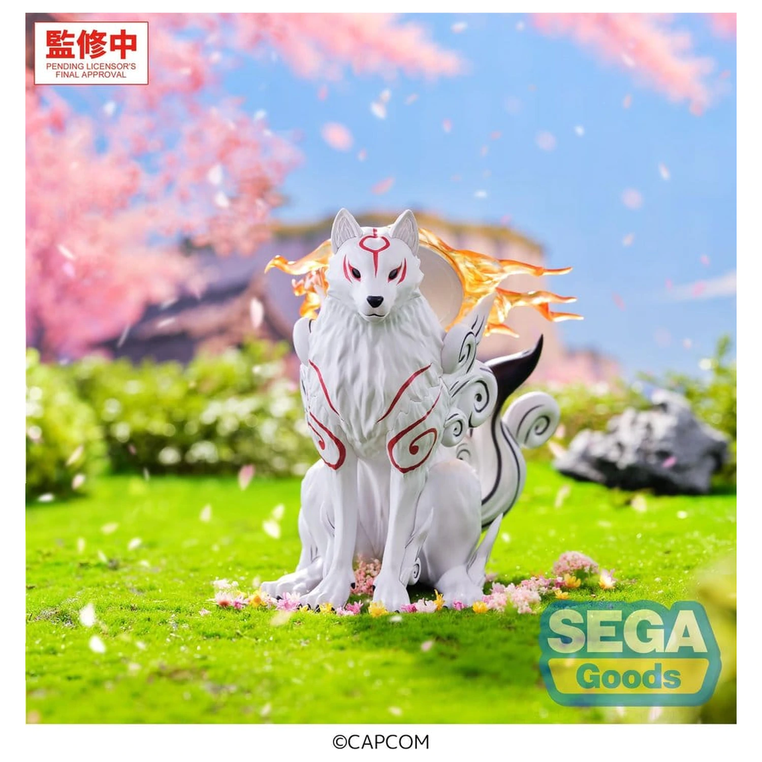Okami High Premium Figure PVC figura Amaterasu 14 cm fotografija proizvoda