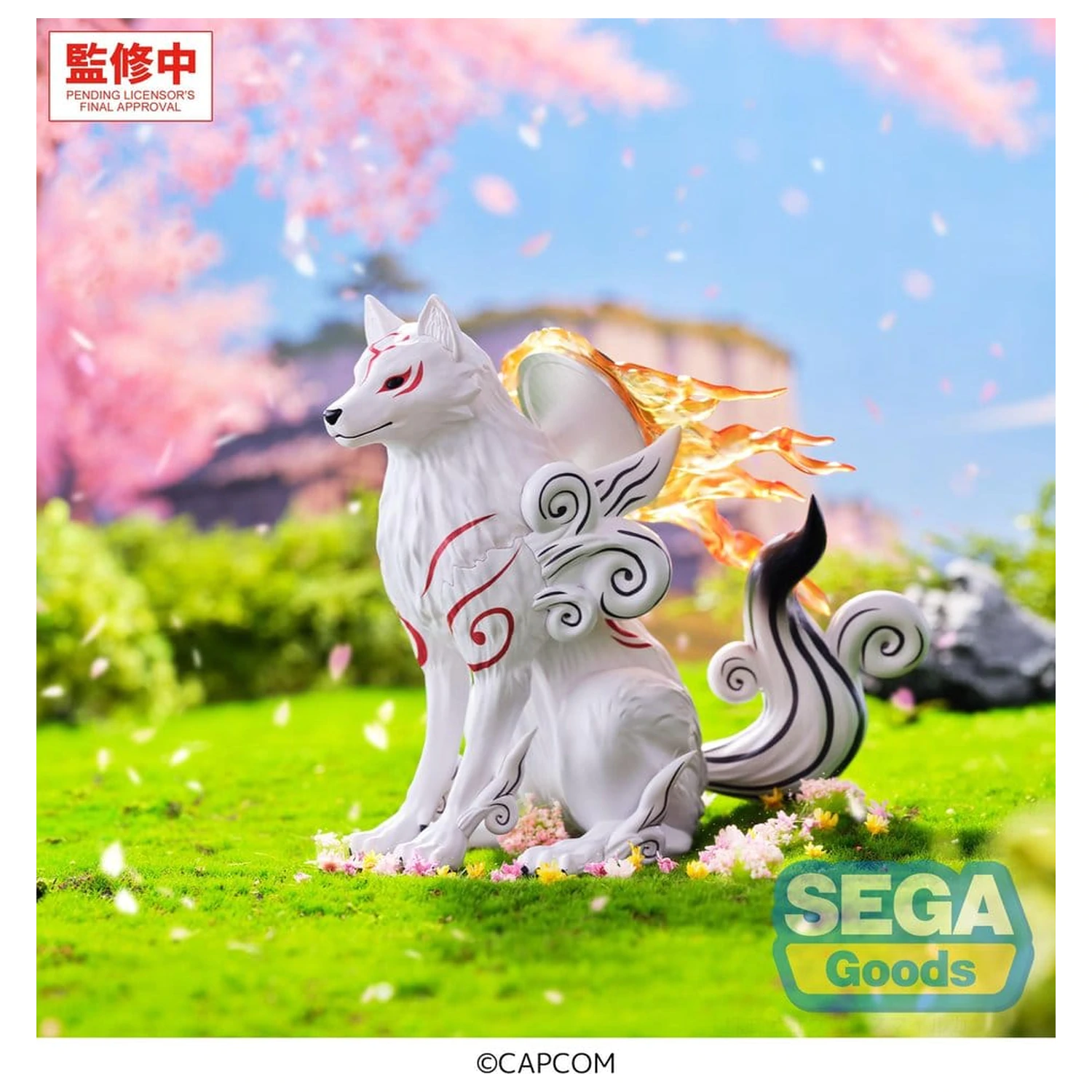 Okami High Premium Figure PVC figura Amaterasu 14 cm fotografija proizvoda