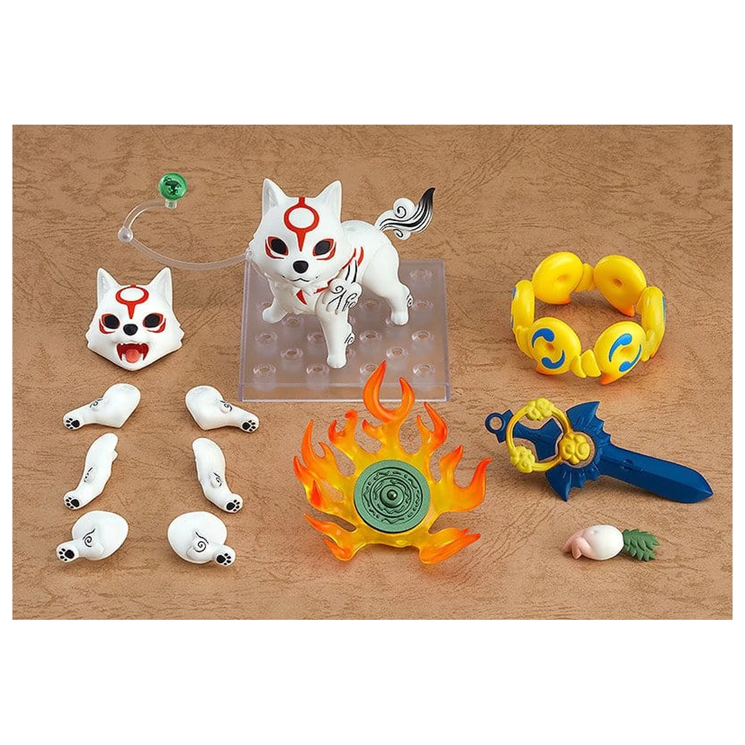 Okami Nendoroid akcijska figura Amaterasu DX Ver. 10 cm fotografija proizvoda