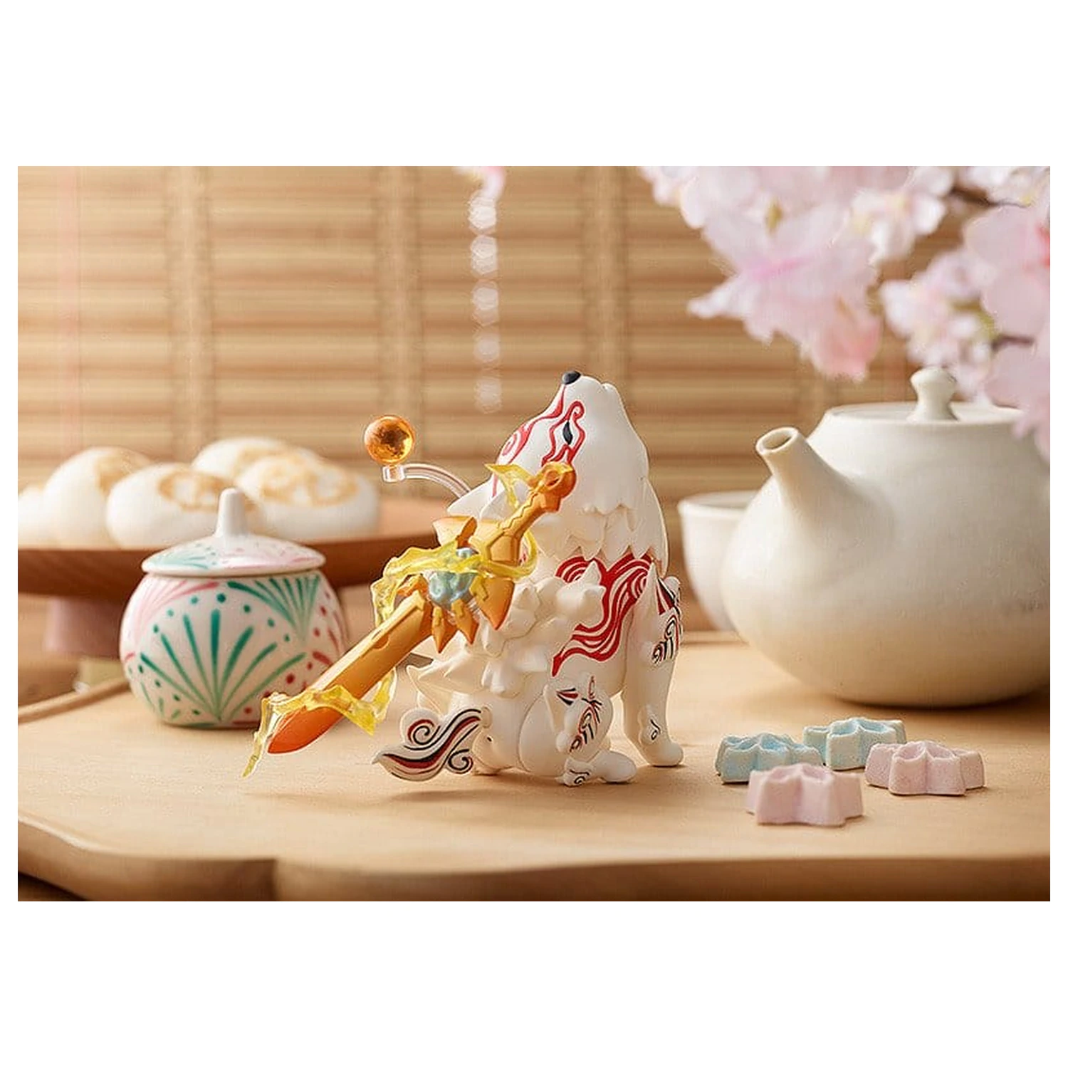Okami Nendoroid akcijska figura Shiranui DX Ver. 10 cm fotografija proizvoda
