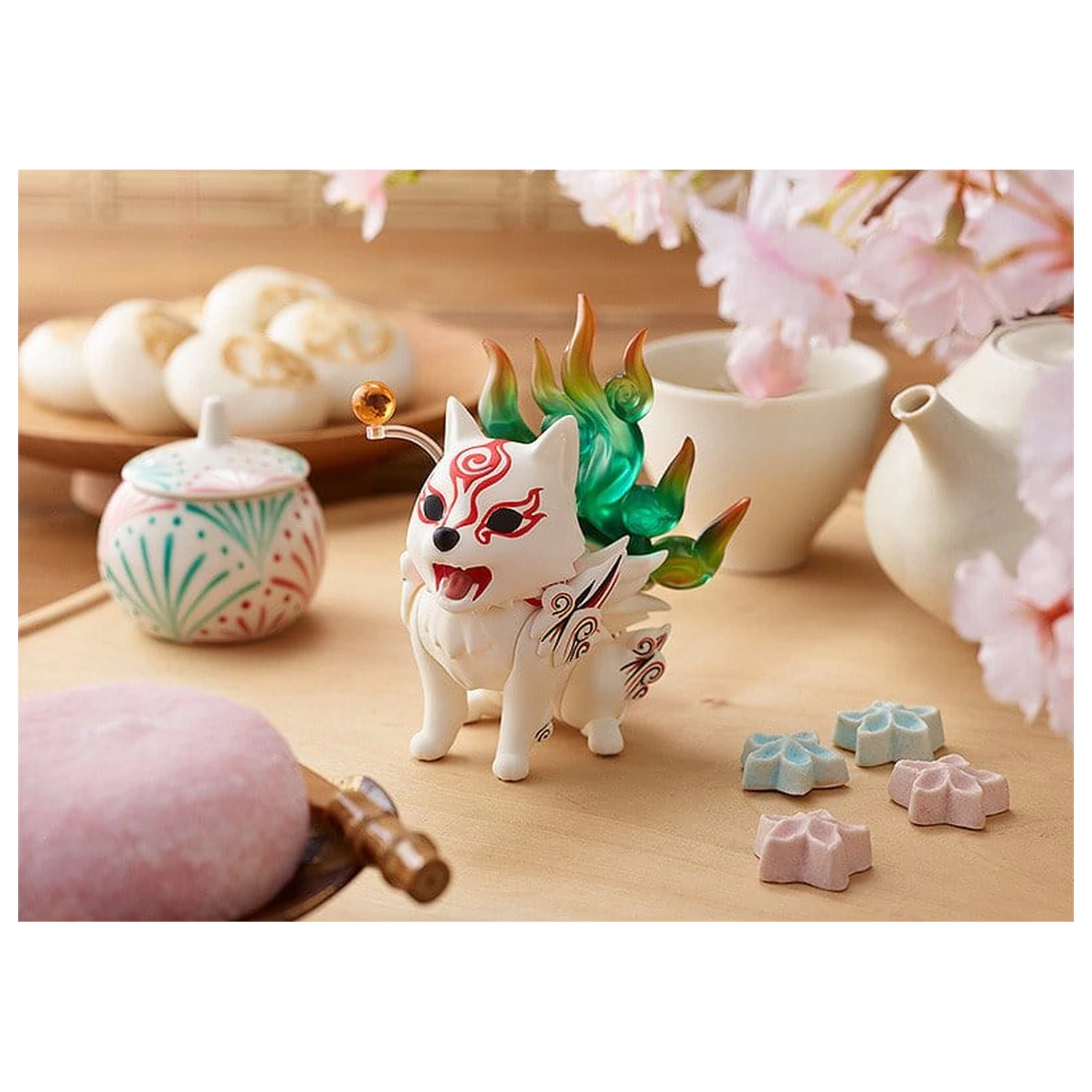 Okami Nendoroid akcijska figura Shiranui DX Ver. 10 cm fotografija proizvoda