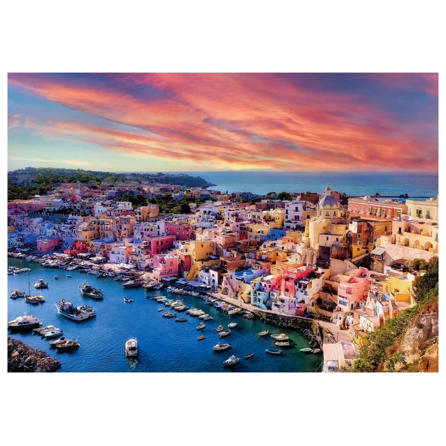 Italy Procida Slagalica od 1500 komada fotografija proizvoda