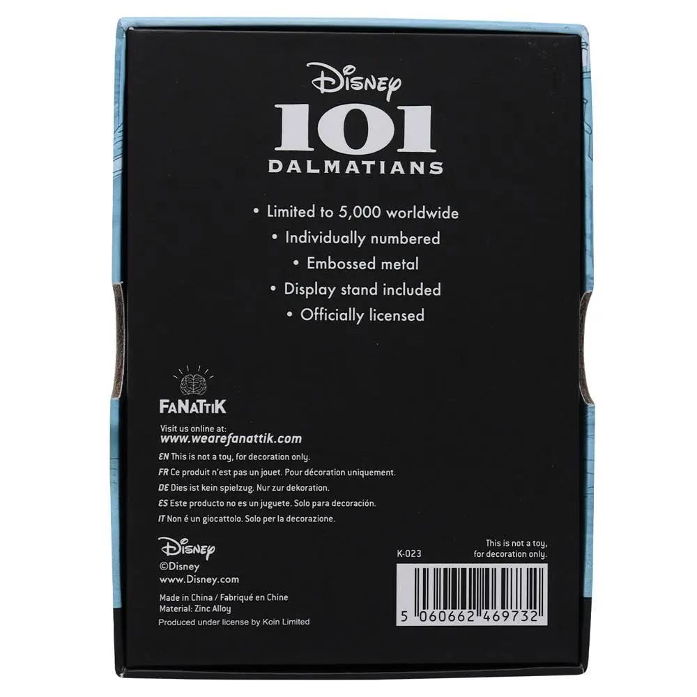 One Hundred and One Dalmatians Ingot Limited Edition Poluga Limited Edition fotografija proizvoda