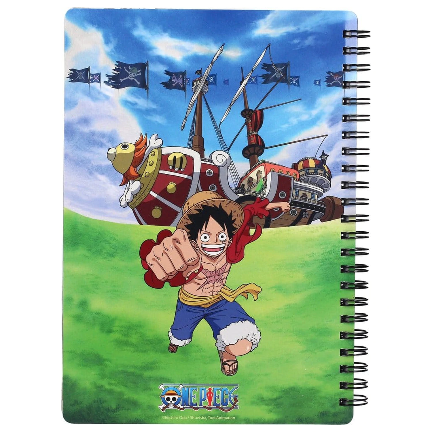 One Piece bilježnica s 3D efektom A5 grupa 5 fotografija proizvoda