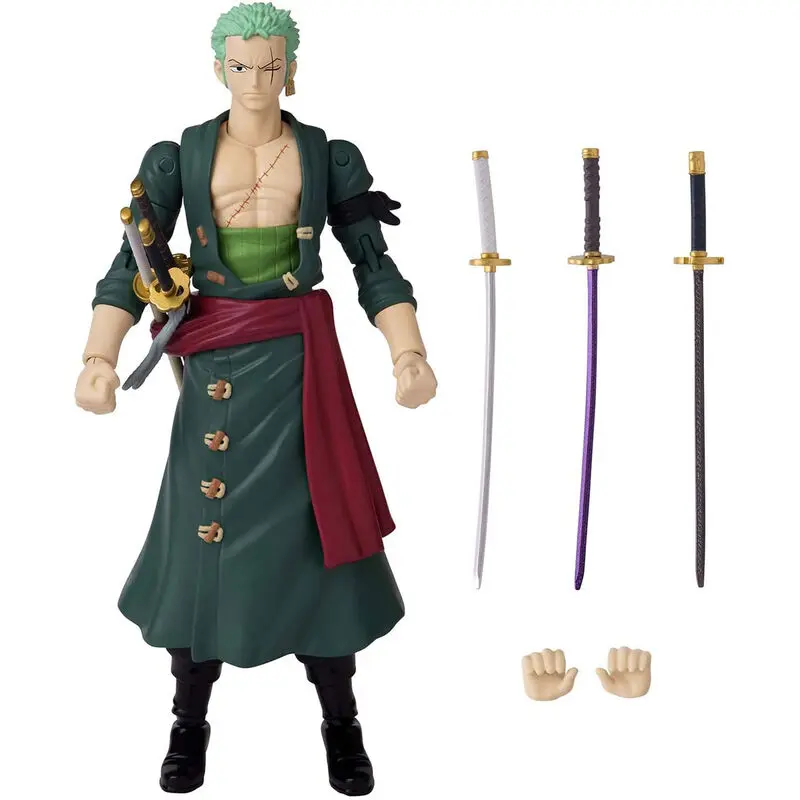 One Piece Anime Heroes Monkey Roronoa Zoro figura 17 cm fotografija proizvoda