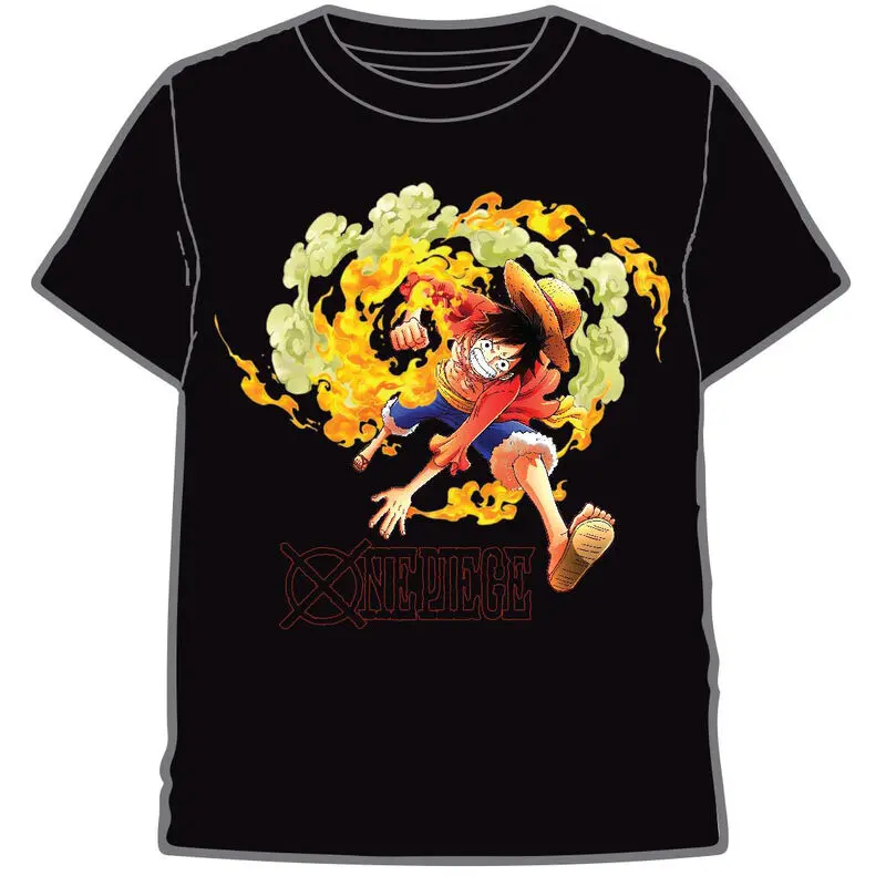 One Piece Luffy Attack majica fotografija proizvoda