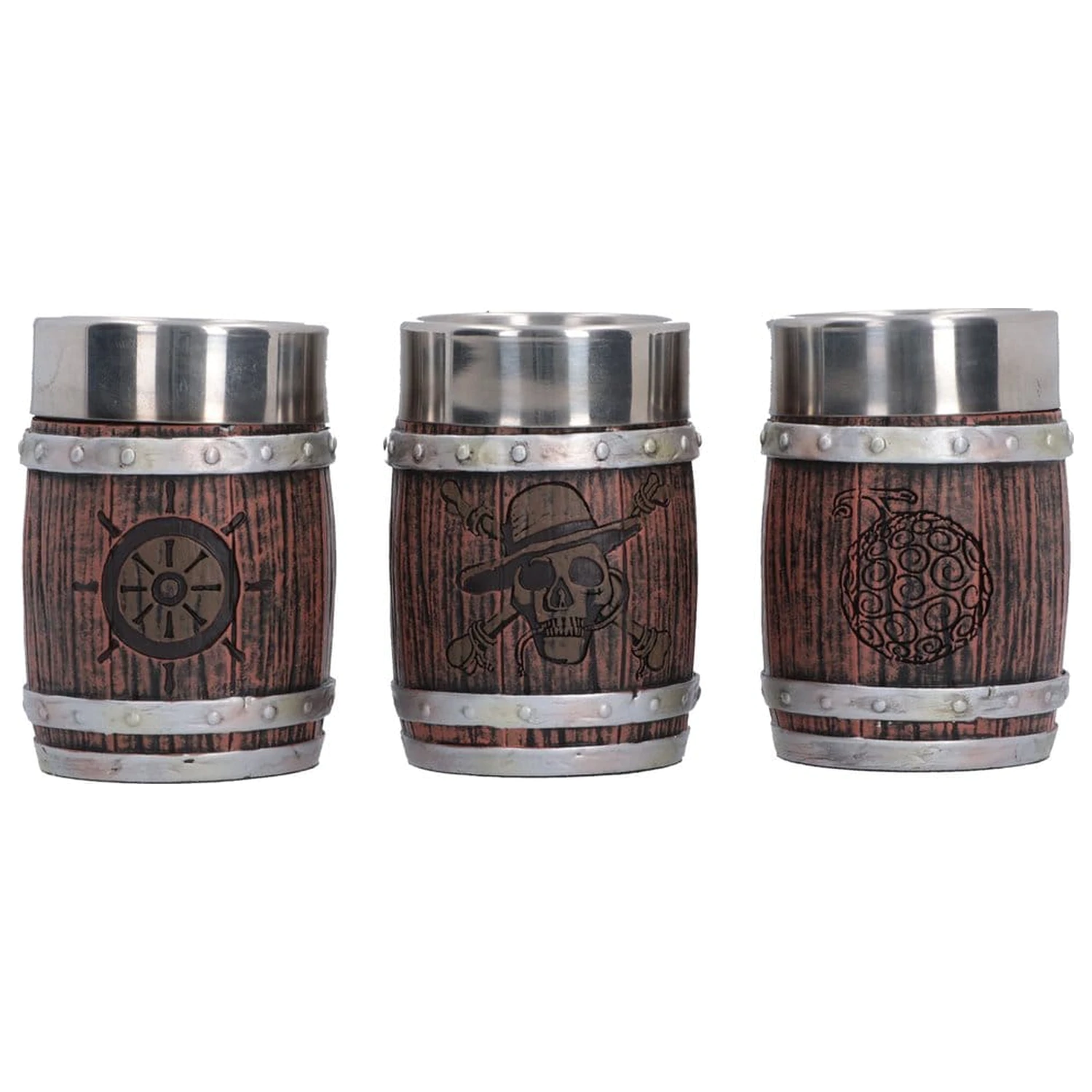 One Piece set čaša za rakiju Bačva 8 cm fotografija proizvoda