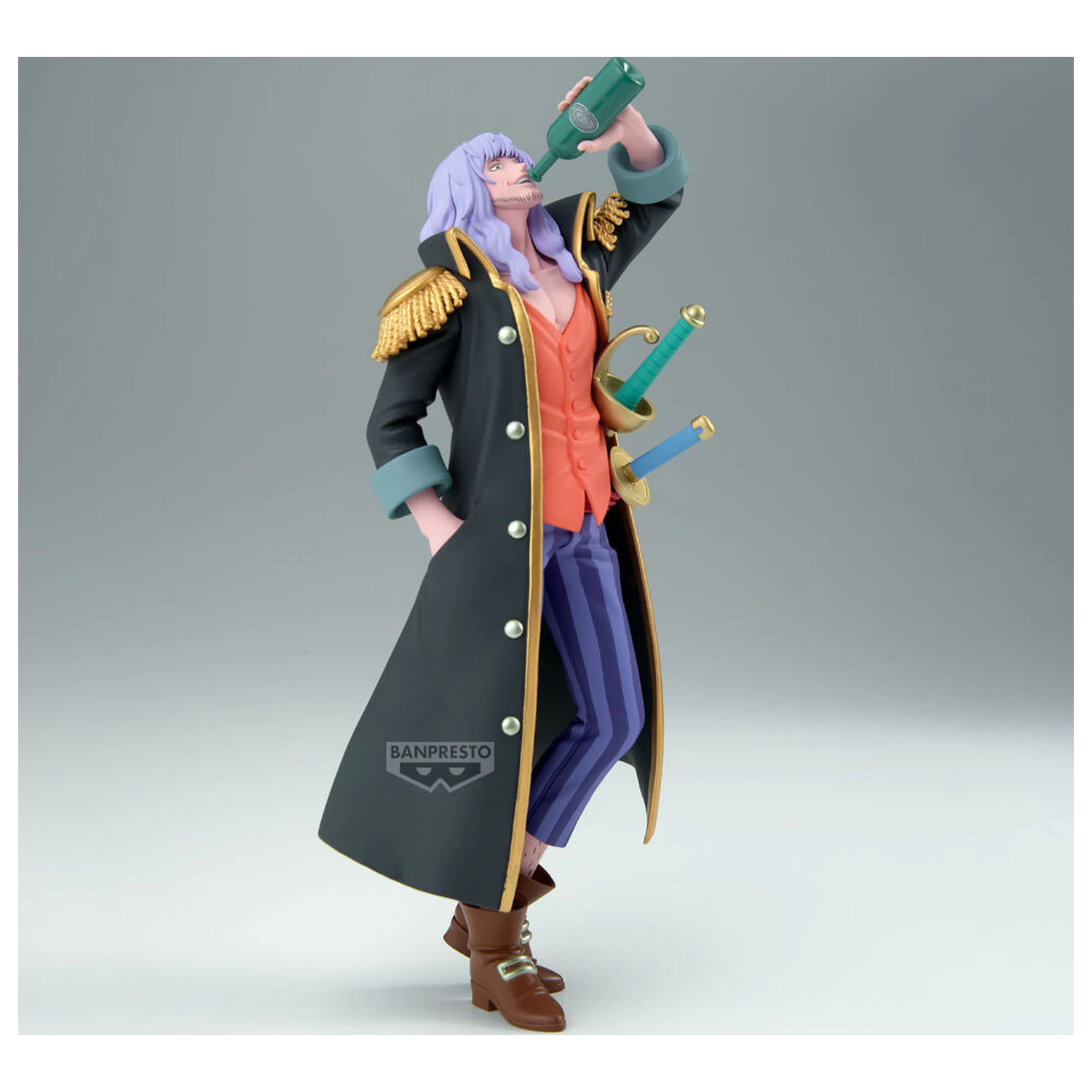 One Piece Battle Record Collection Captain John figura 21 cm fotografija proizvoda