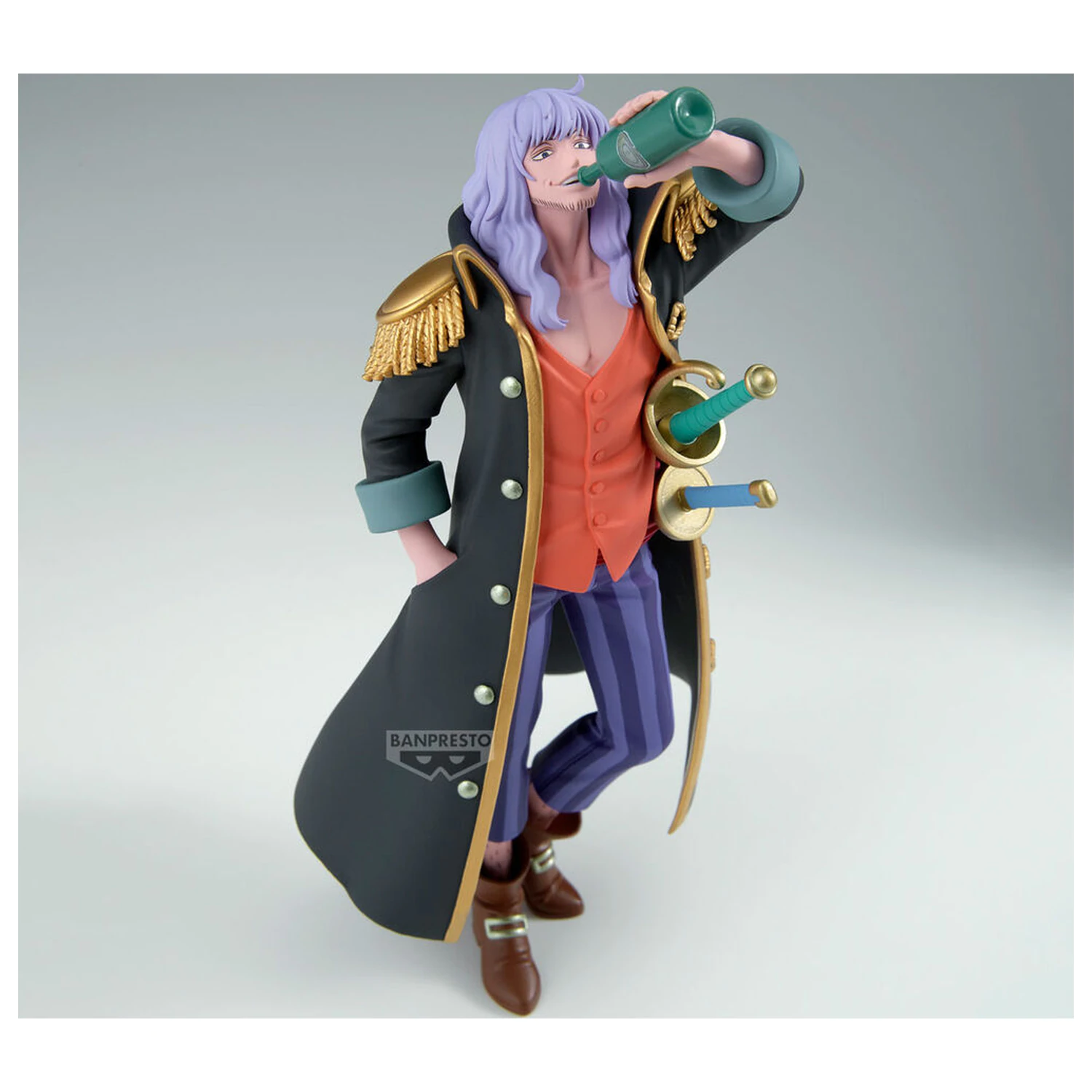 One Piece Battle Record Collection Captain John figura 21 cm fotografija proizvoda