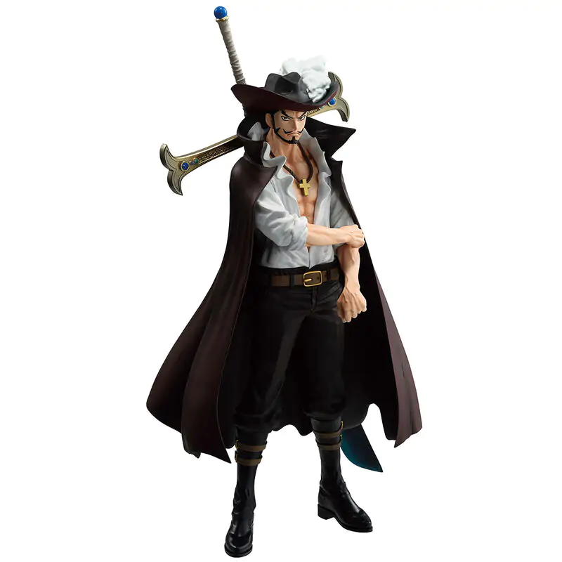 One Piece Beyond The Trials Dracule Mihawk Ichibansho figura 25 cm fotografija proizvoda