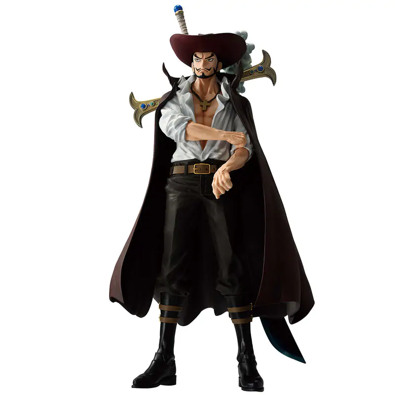 One Piece Beyond The Trials Dracule Mihawk Ichibansho figura 25 cm fotografija proizvoda