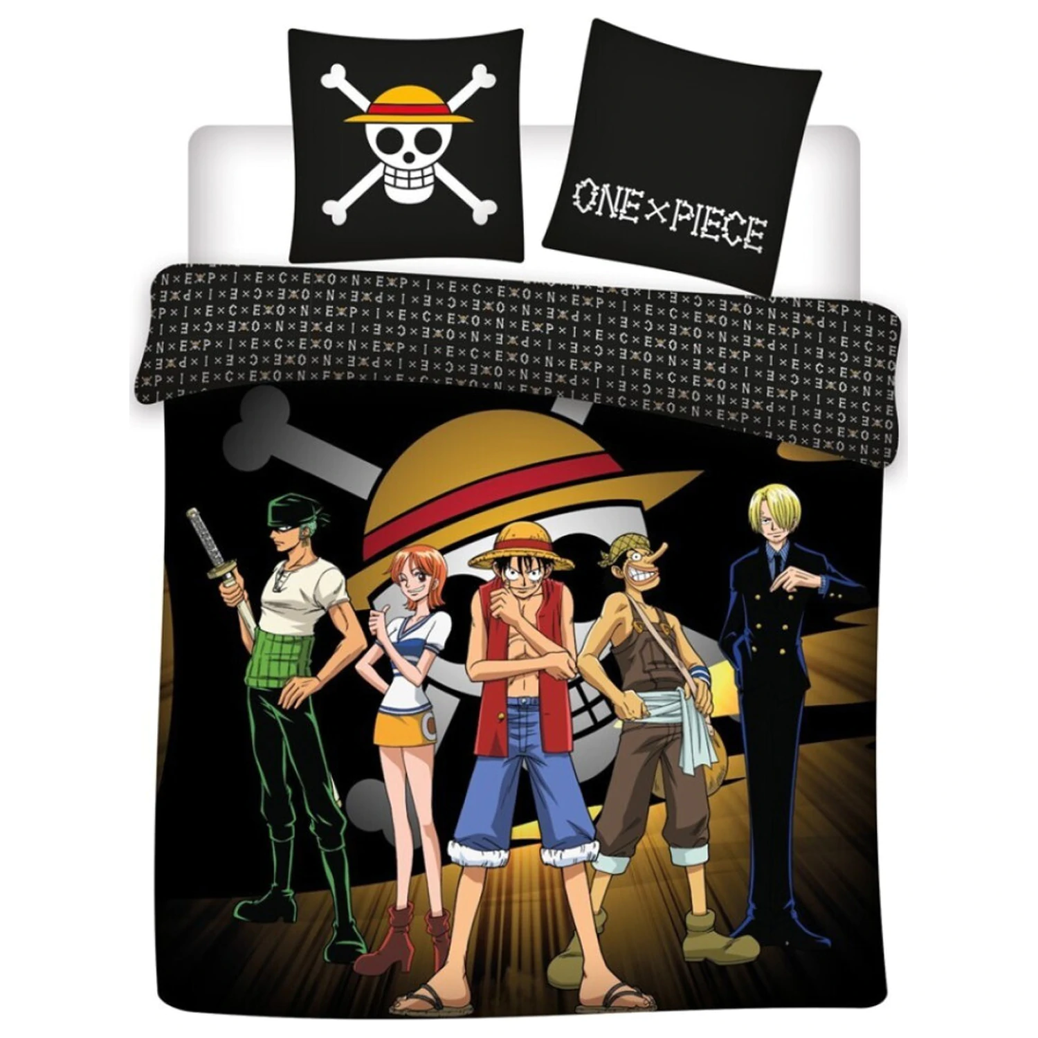One Piece Captain Luffy dupla navlaka za poplun fotografija proizvoda