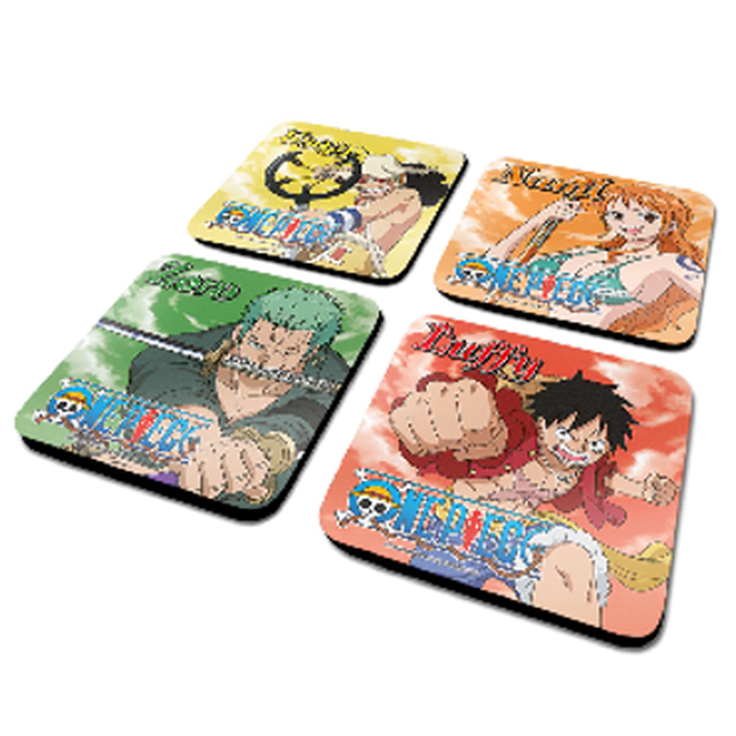 One Piece Likovi Set od 4 podmetača fotografija proizvoda