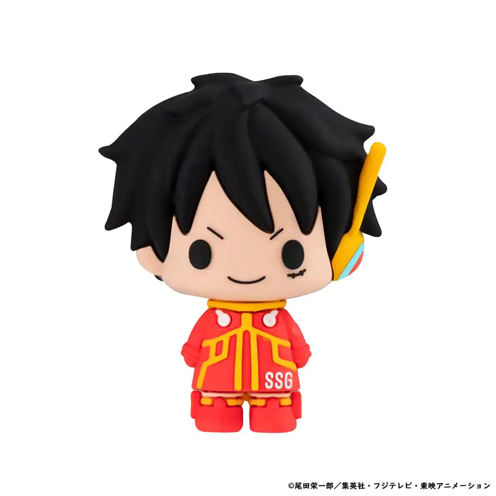 One Piece Chokorin Mascot Series Trading figura 6-pakiranje Egghead Ver. 5 cm fotografija proizvoda