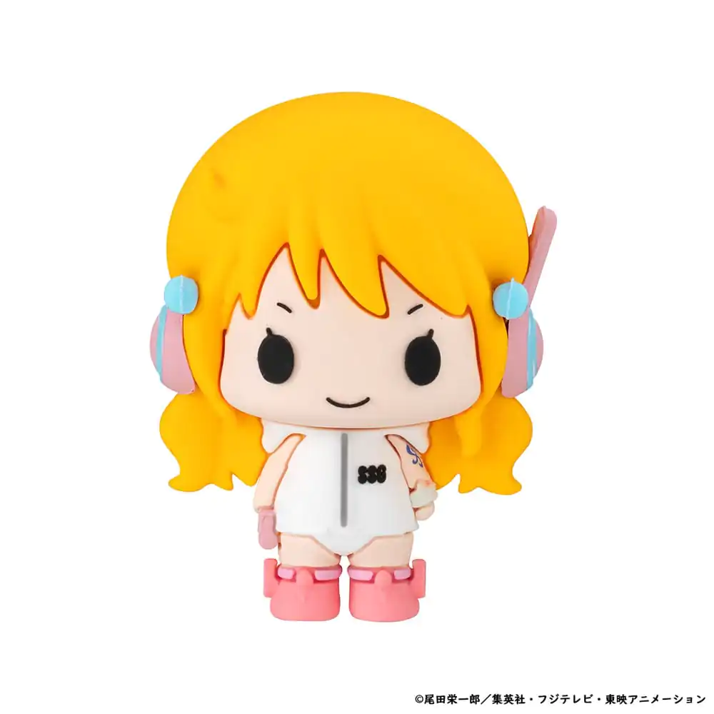 One Piece Chokorin Mascot Series Trading figura 6-pakiranje Egghead Ver. 5 cm fotografija proizvoda