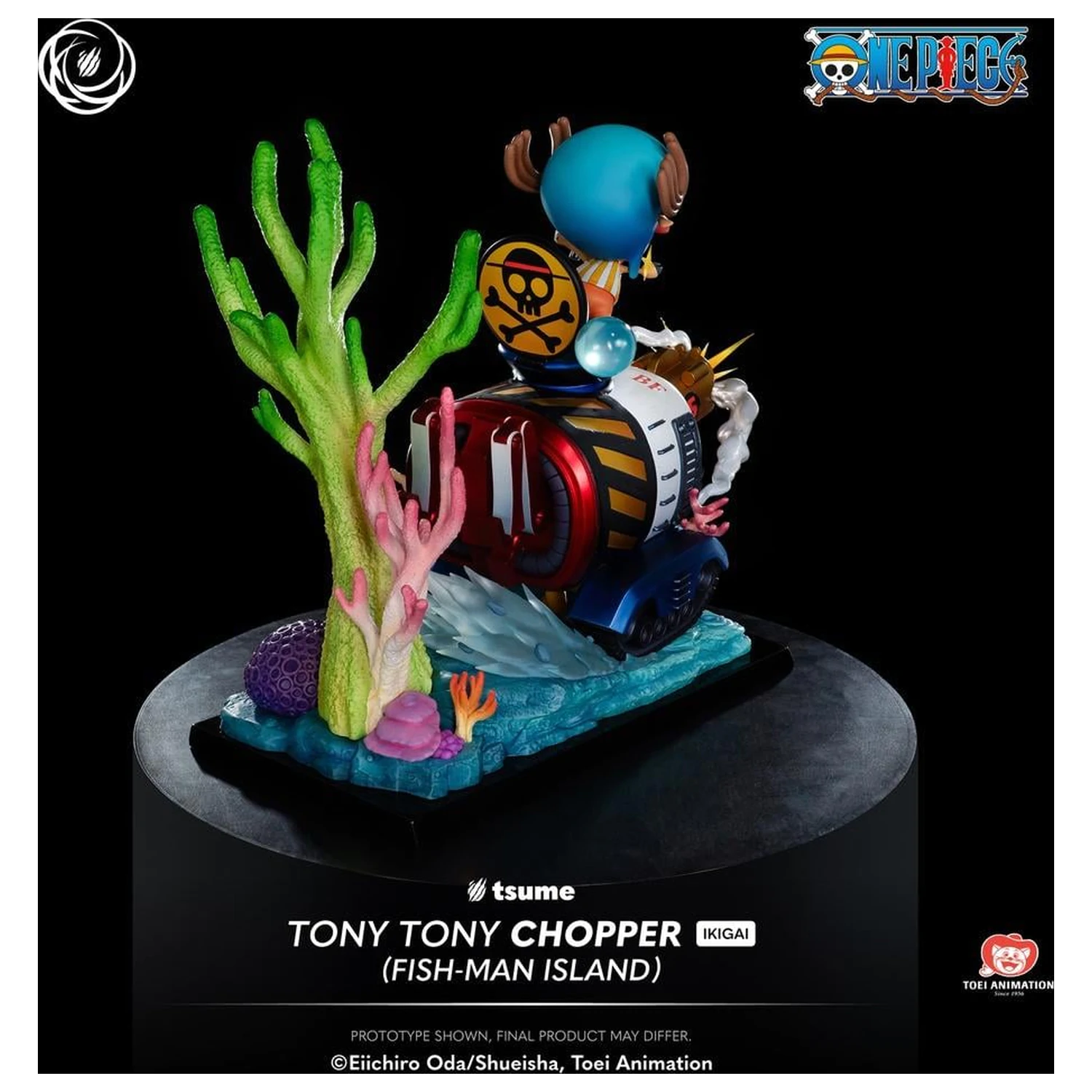 One Piece Chopper "Fish-Man Island" Statua Ikigai 1/6 By Tsume 34 cm fotografija proizvoda