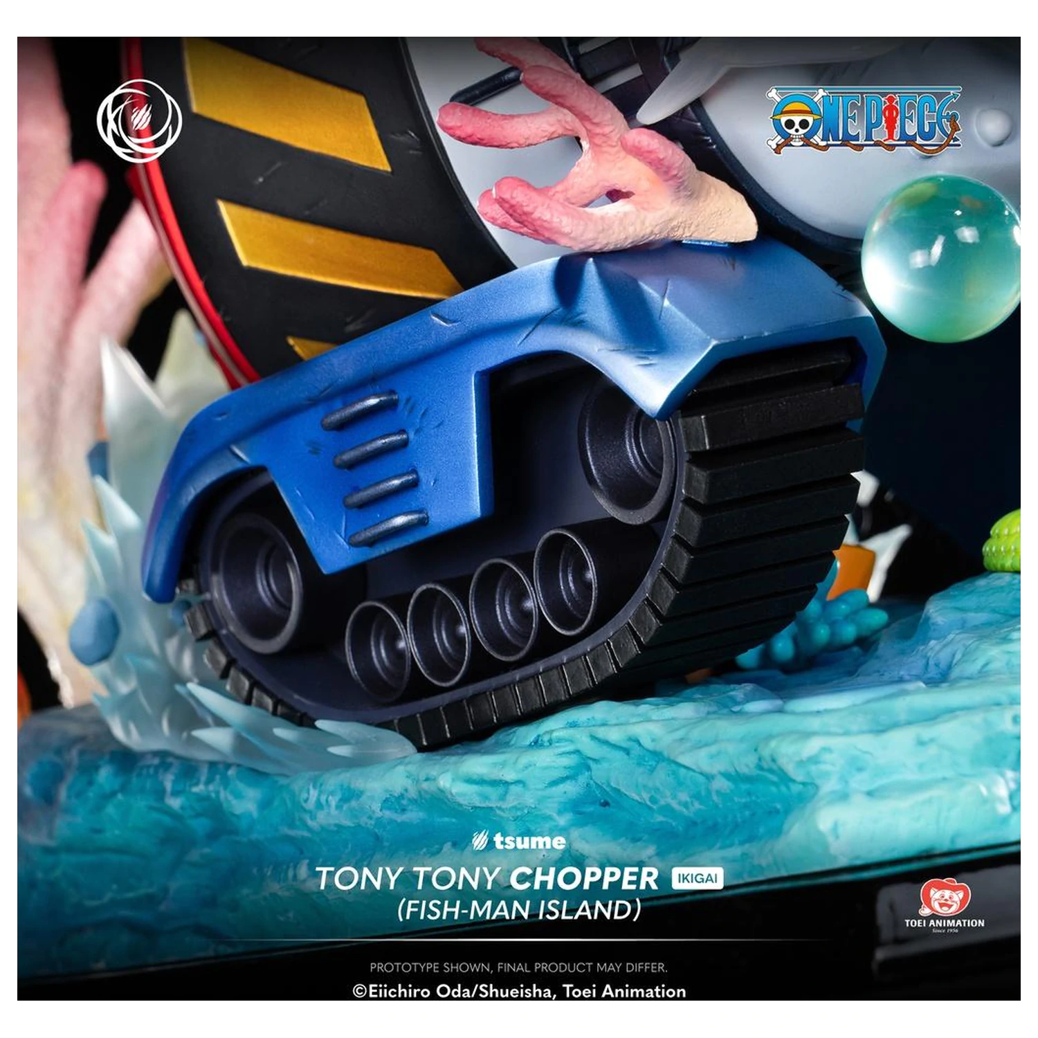 One Piece Chopper "Fish-Man Island" Statua Ikigai 1/6 By Tsume 34 cm fotografija proizvoda