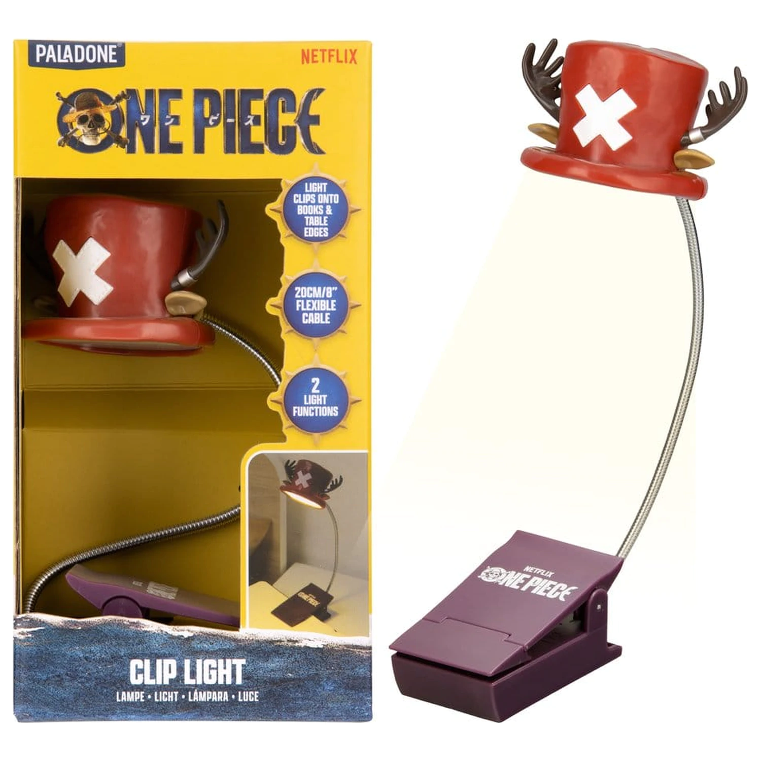 One Piece svjetiljka za knjigu Chopper 24 cm fotografija proizvoda