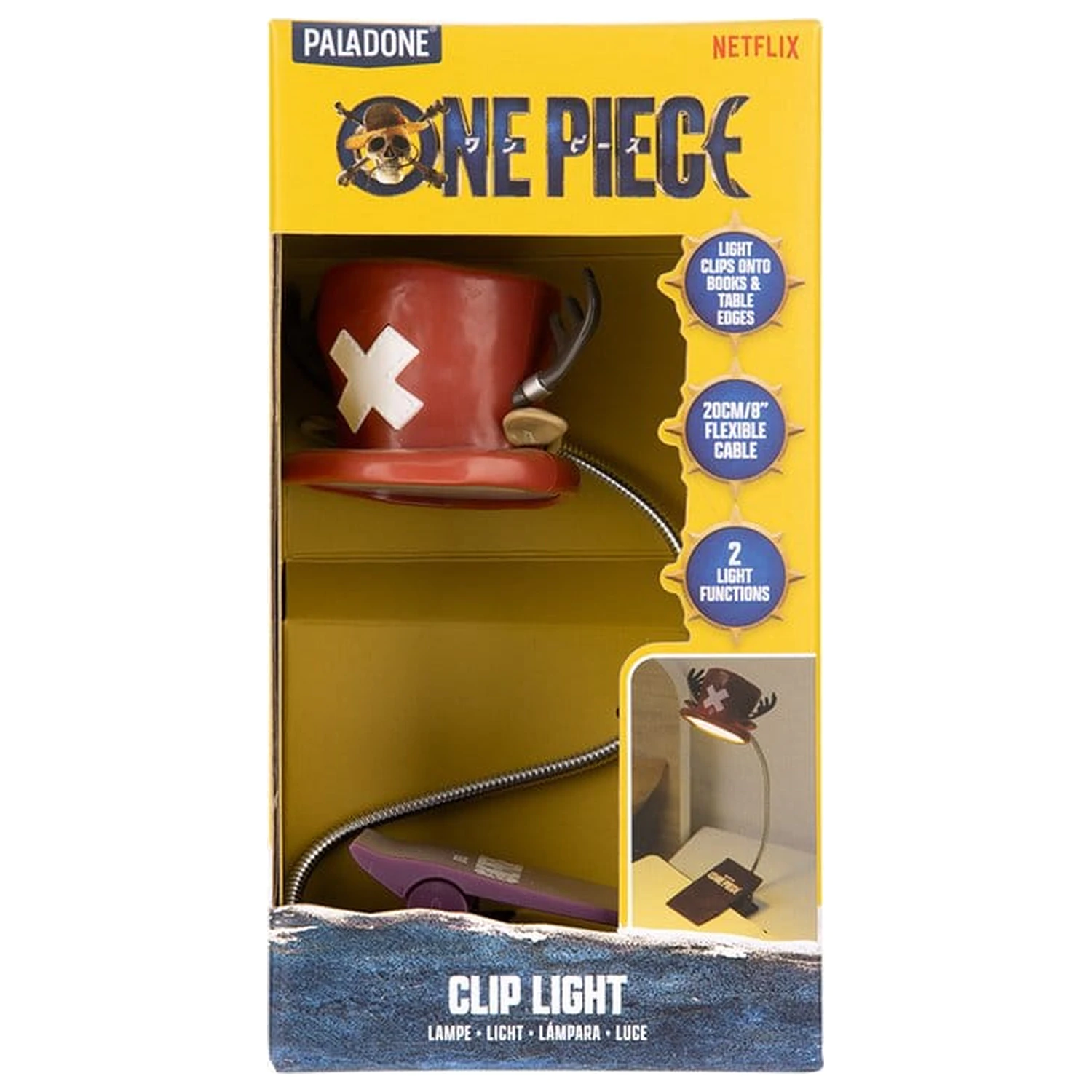 One Piece svjetiljka za knjigu Chopper 24 cm fotografija proizvoda