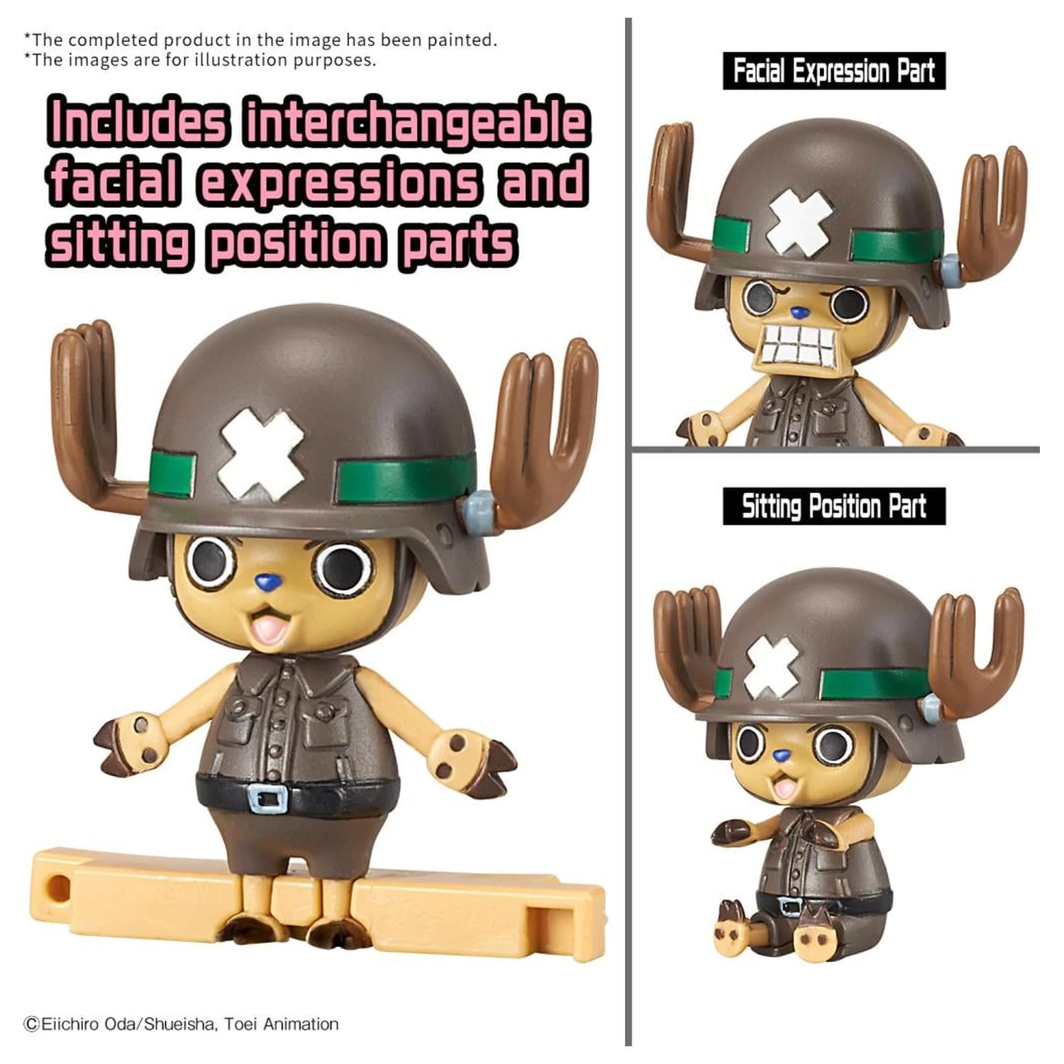 One Piece: Chopper Robo Super 2&3 Heavy Armor & Horn Dozer - Model set fotografija proizvoda