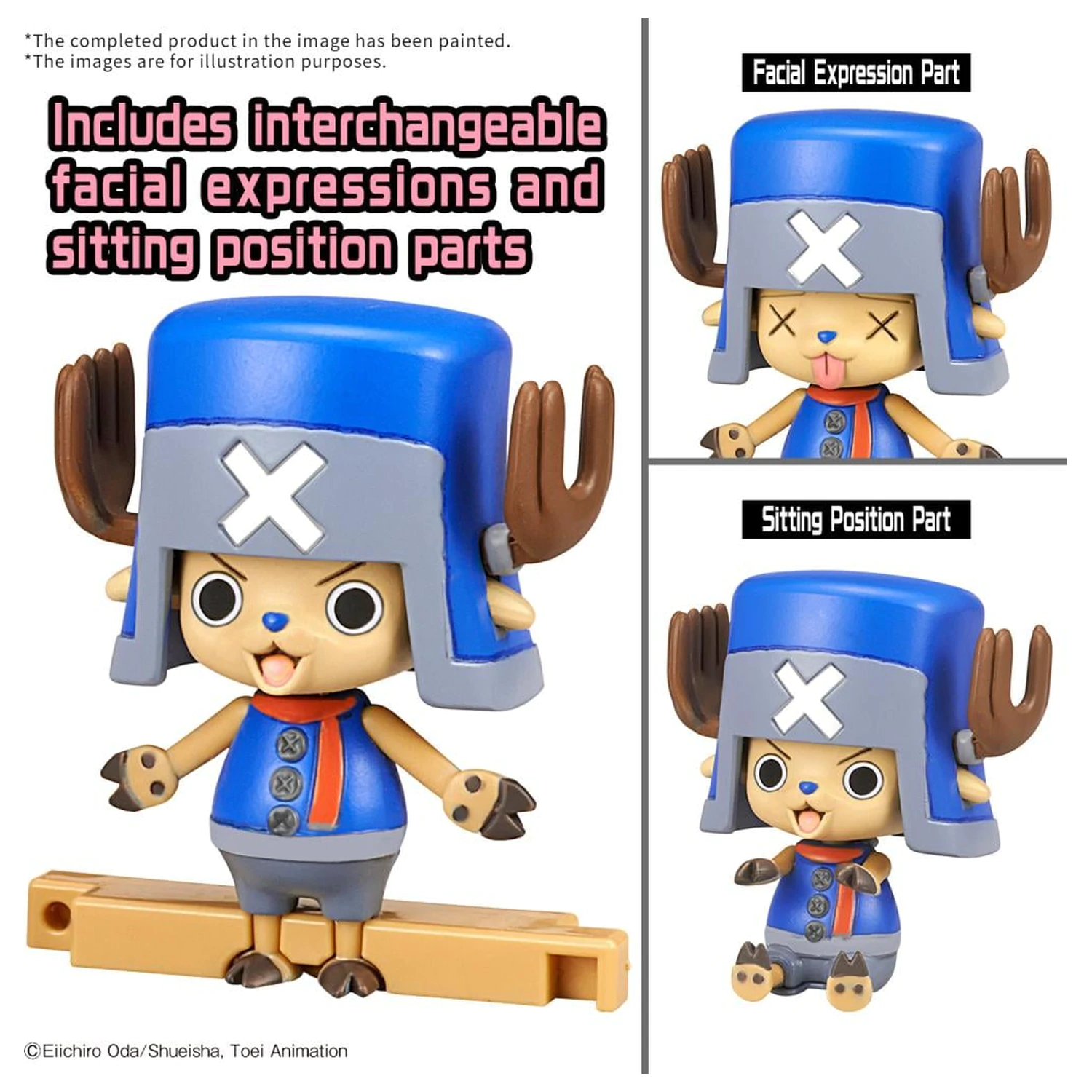 One Piece: Chopper Robo Super 2&3 Heavy Armor & Horn Dozer - Model set fotografija proizvoda