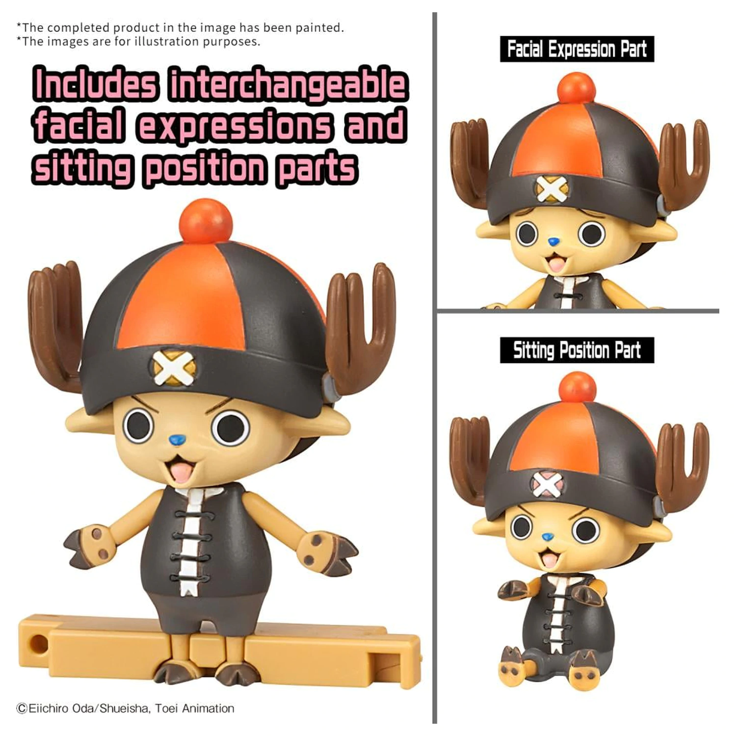 One Piece Chopper Robo Supper 4&5 Kung Fu...& Walk Hopper Model Kit fotografija proizvoda