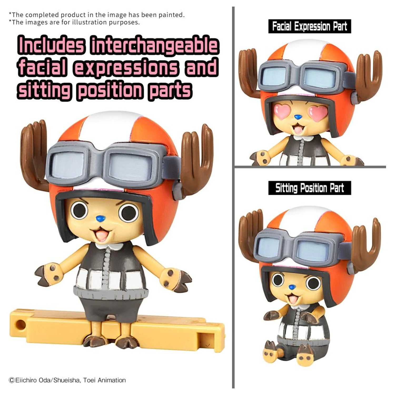 One Piece Chopper Robo Supper 4&5 Kung Fu...& Walk Hopper Model Kit fotografija proizvoda