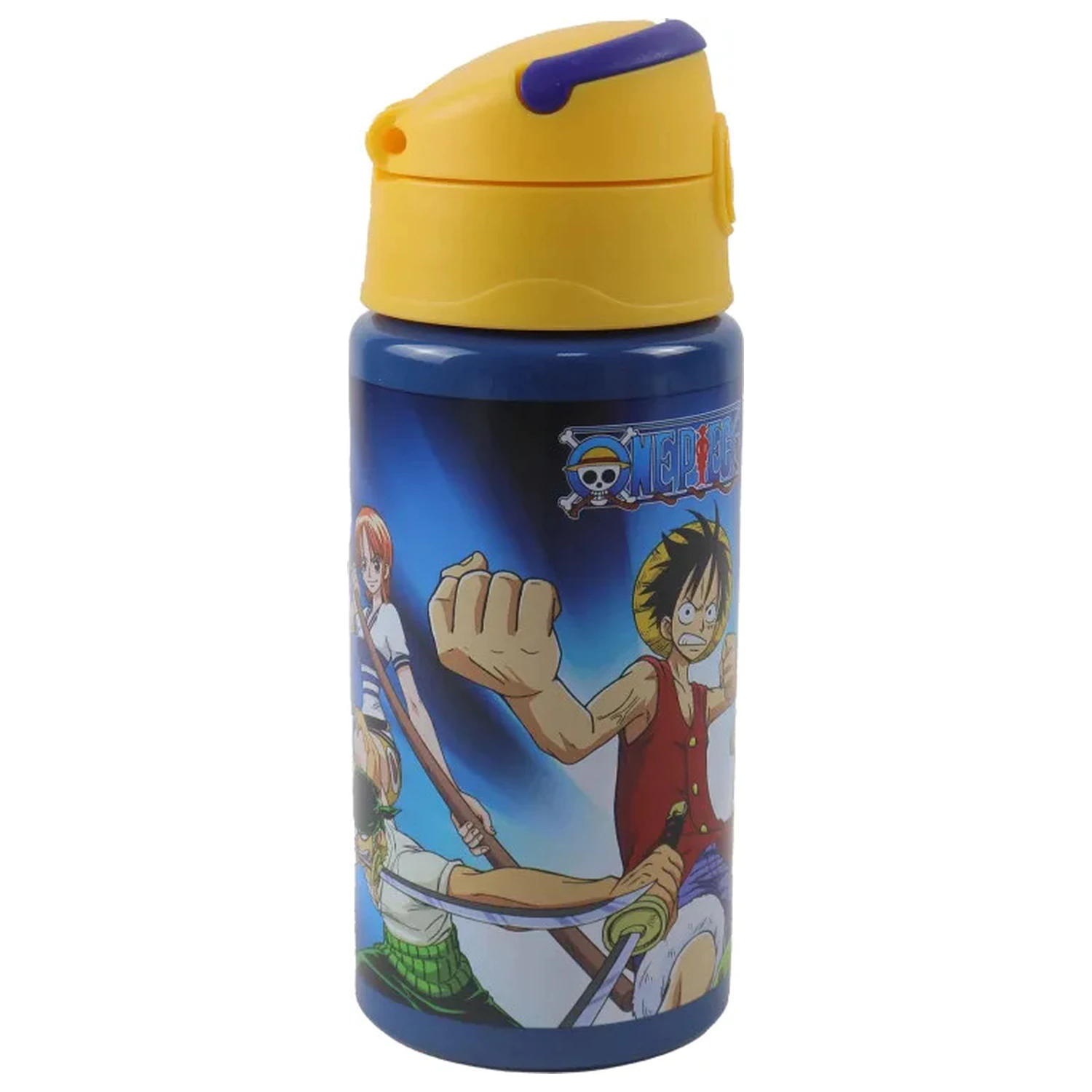 One Piece Crew aluminijska boca za vodu sa slamkom i kukom 500 ml fotografija proizvoda