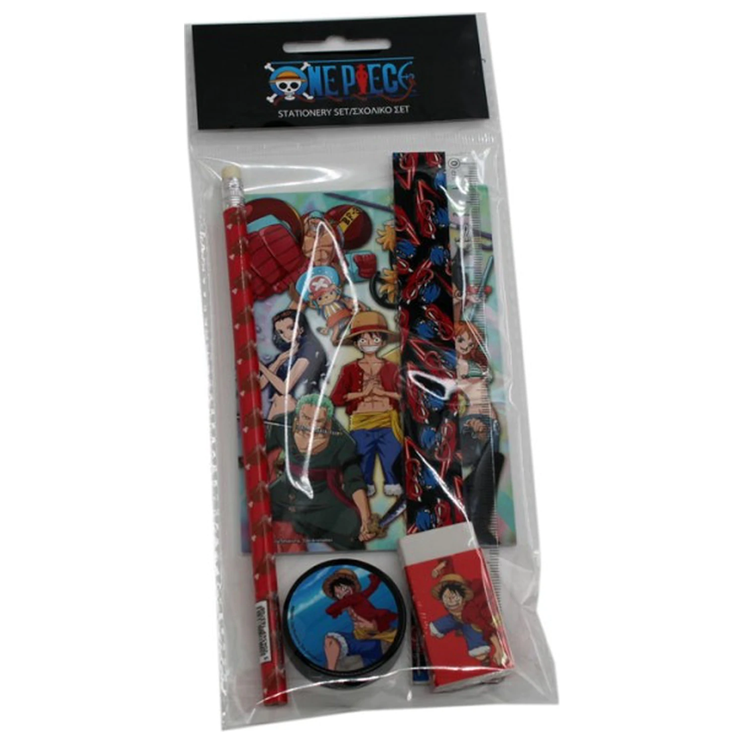 One Piece Crew set pribora za pisanje, 5 komada fotografija proizvoda