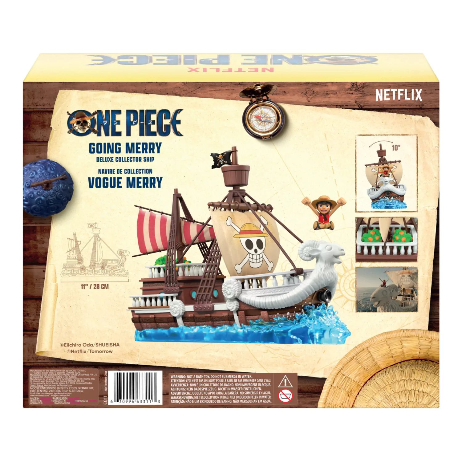 One Piece Deluxe Model Kit Kolekcionarski Brod Going Merry fotografija proizvoda