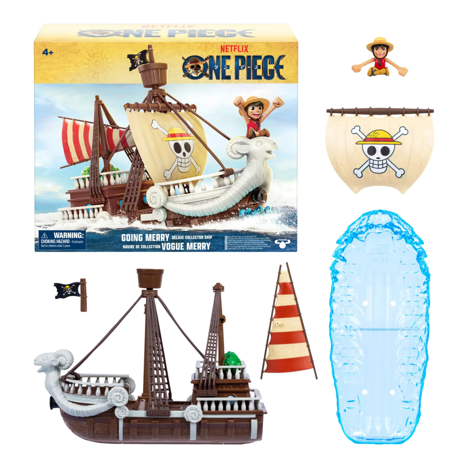 One Piece Deluxe Model Kit Kolekcionarski Brod Going Merry fotografija proizvoda