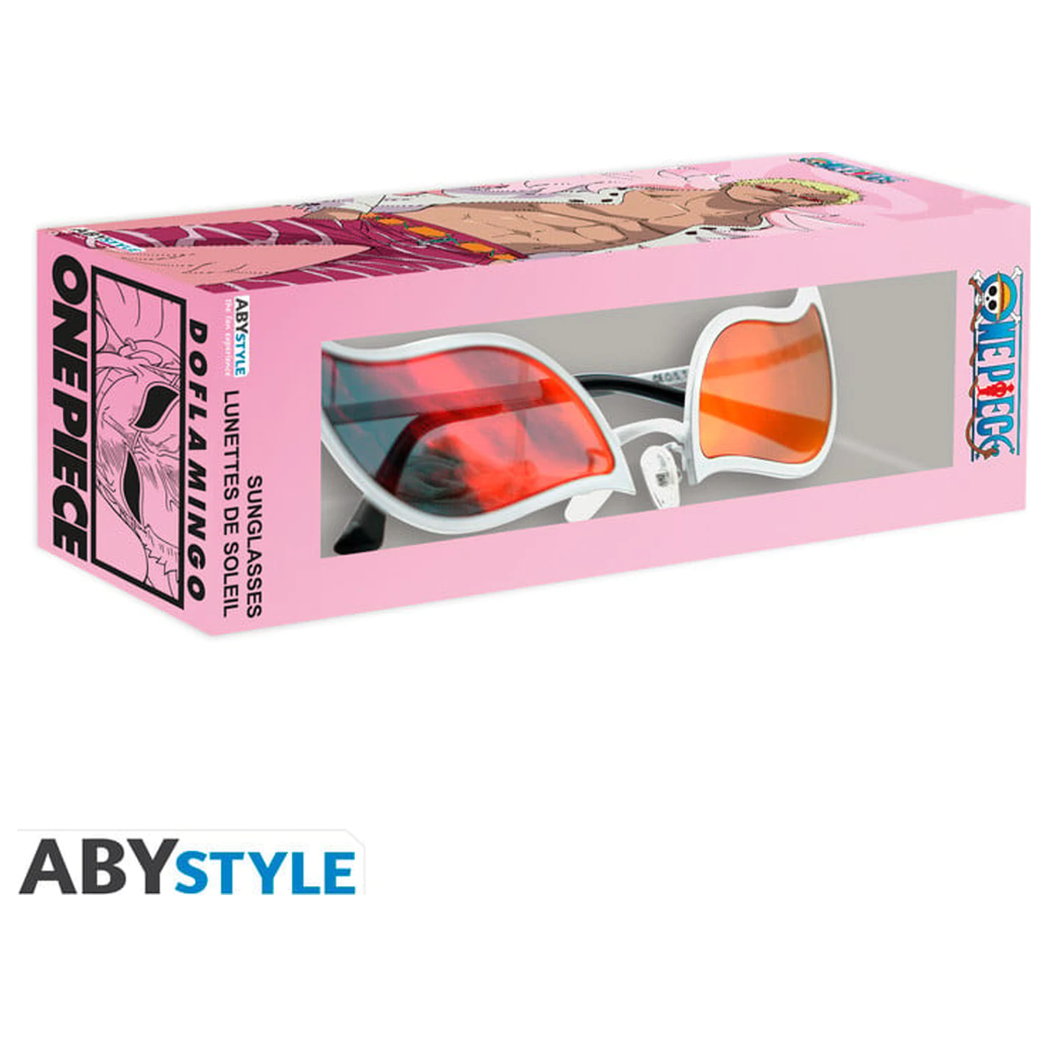 One Piece Doflamingo Sunglasses replika fotografija proizvoda