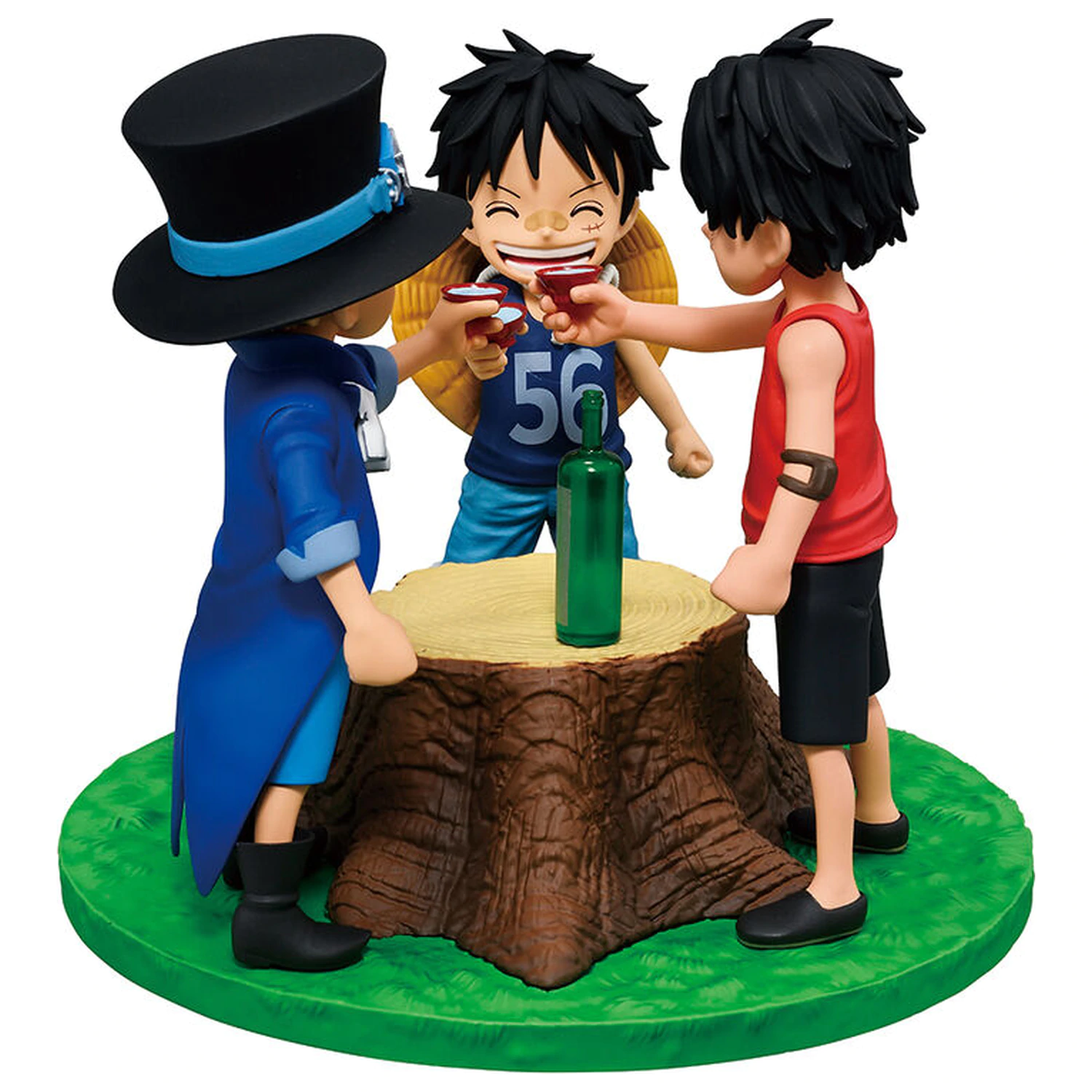 One Piece Dramatic Memories Ace & Sabo & Luffy Ichibansho figura 10cm fotografija proizvoda