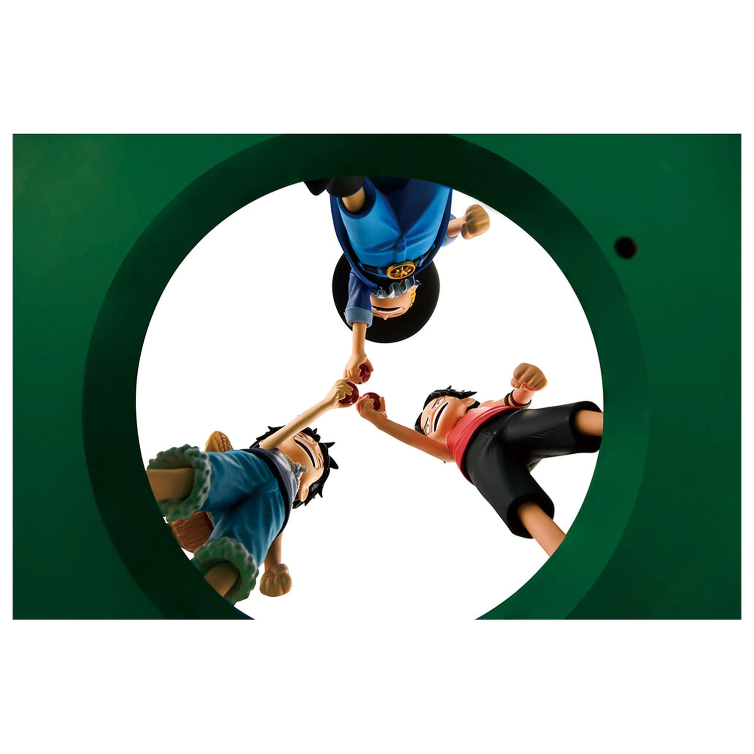 One Piece Dramatic Memories Ace & Sabo & Luffy Ichibansho figura 10cm fotografija proizvoda