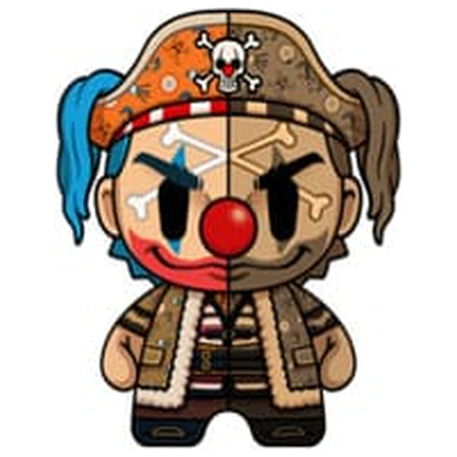 One Piece DZNR plišana figura Buggy Dead or Alive Edition 18 cm fotografija proizvoda