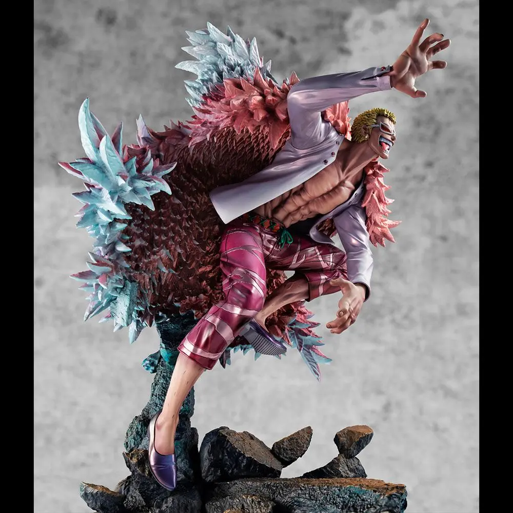 One Piece Excellent Model P.O.P PVC Kip SA-Maximum Heavenly Demon Donquixote Doflamingo 35 cm fotografija proizvoda