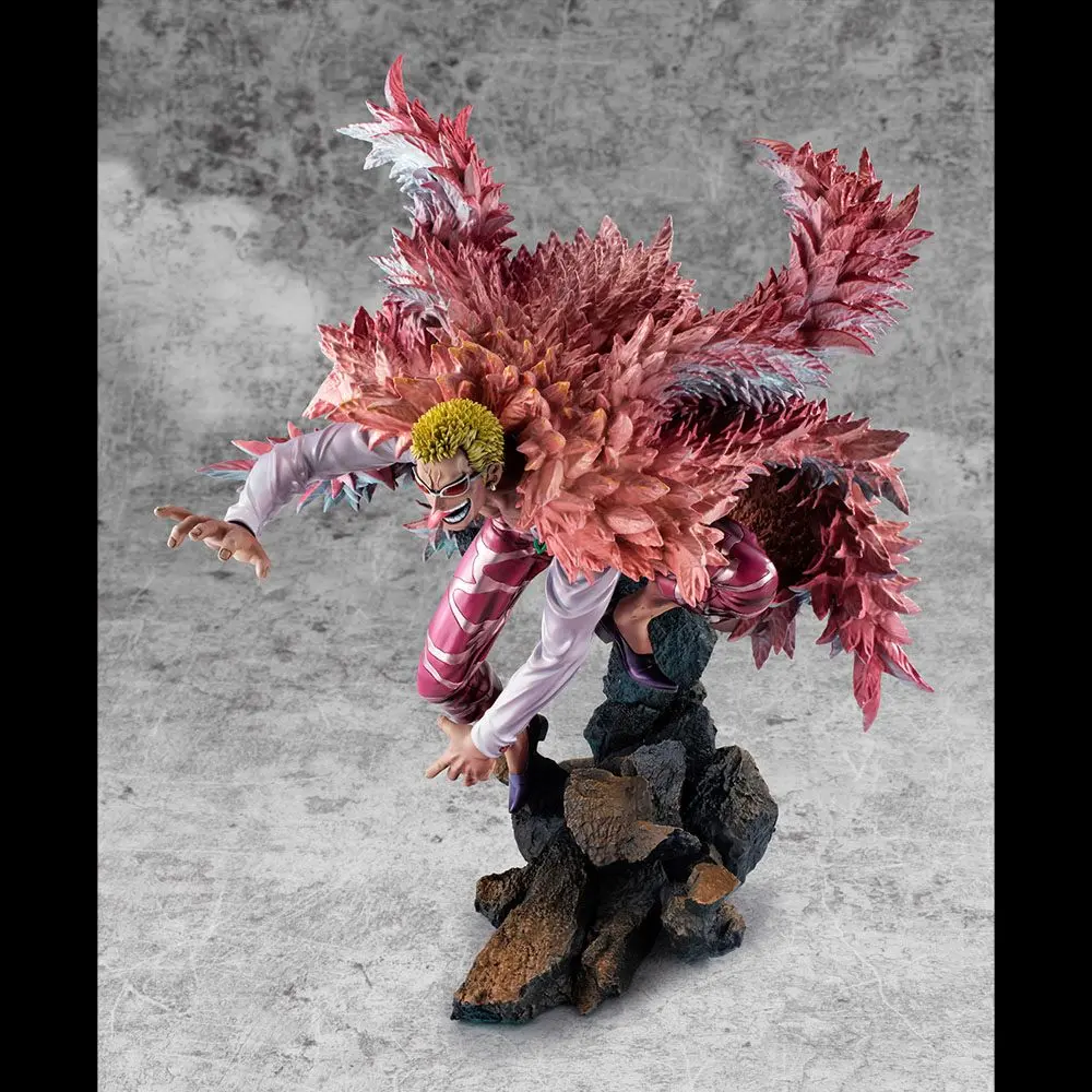 One Piece Excellent Model P.O.P PVC Kip SA-Maximum Heavenly Demon Donquixote Doflamingo 35 cm fotografija proizvoda