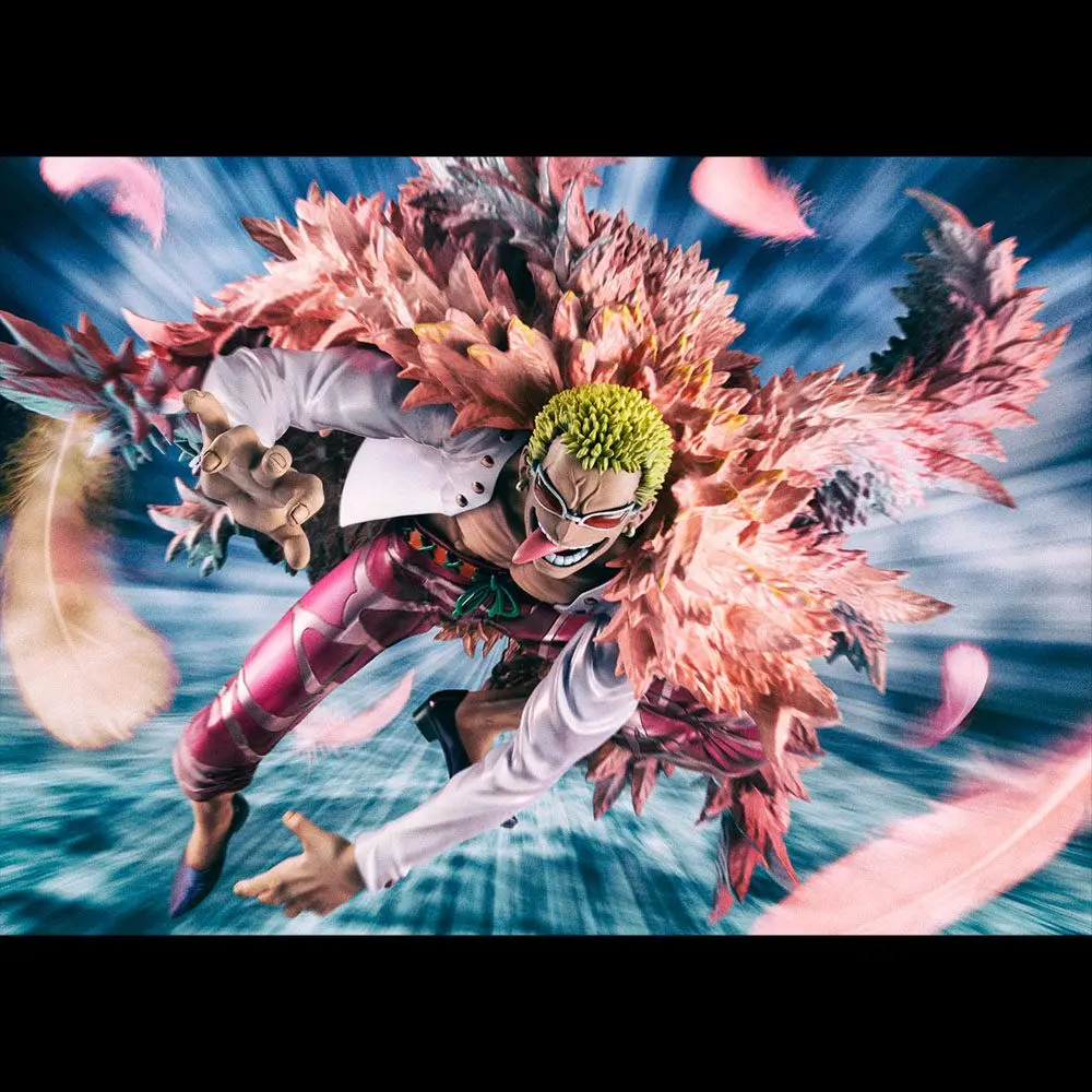 One Piece Excellent Model P.O.P PVC Kip SA-Maximum Heavenly Demon Donquixote Doflamingo 35 cm fotografija proizvoda