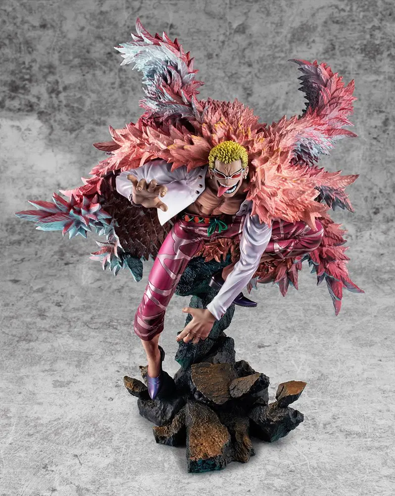 One Piece Excellent Model P.O.P PVC Kip SA-Maximum Heavenly Demon Donquixote Doflamingo 35 cm fotografija proizvoda