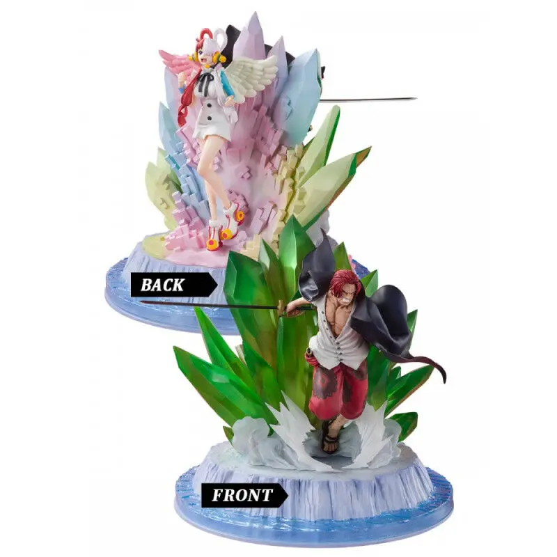 One Piece Film: Red FiguartsZERO PVC Statua (Extra Battle) Shanks & Uta 24 cm fotografija proizvoda