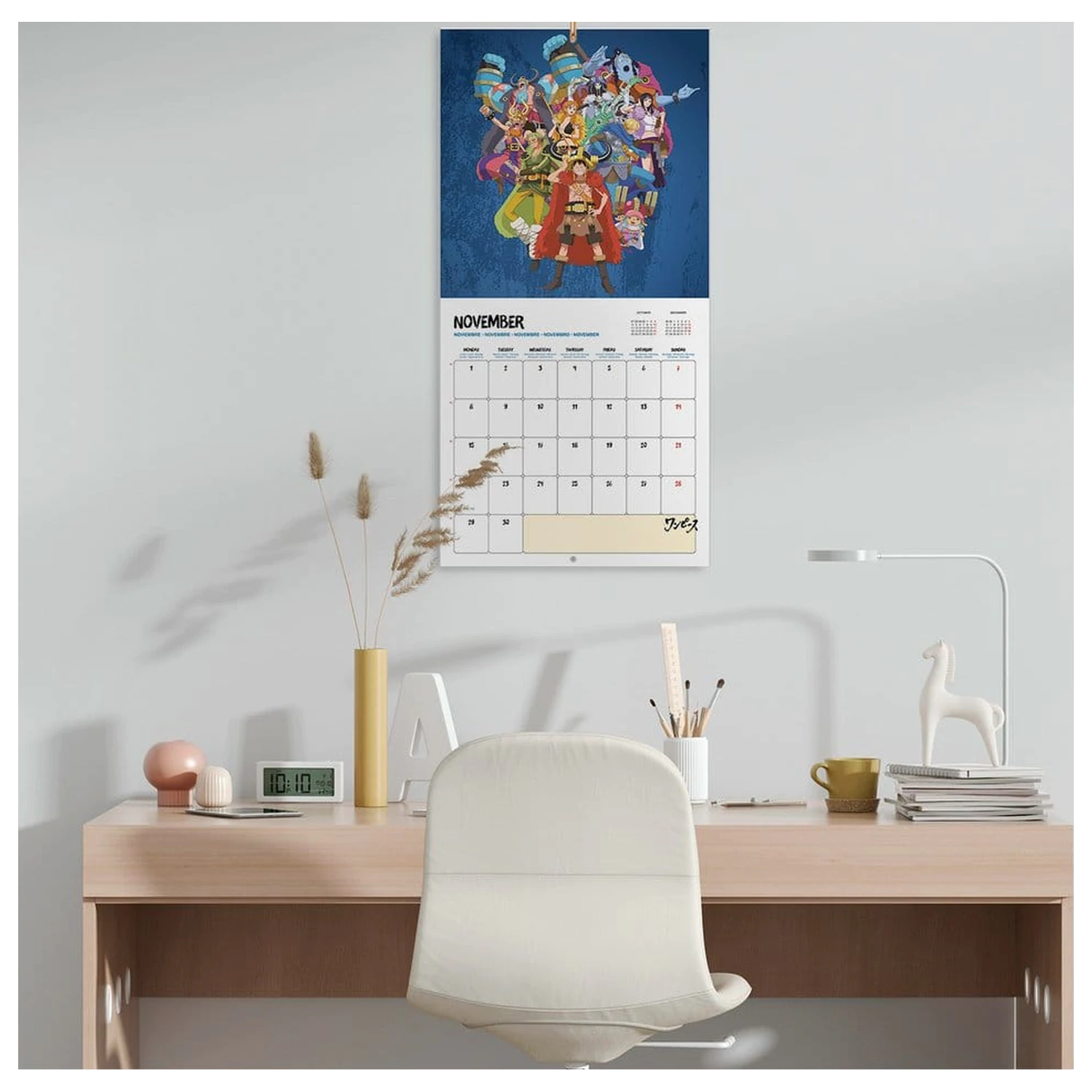 One Piece Zidni kalendar 2027 30 x 30 cm fotografija proizvoda