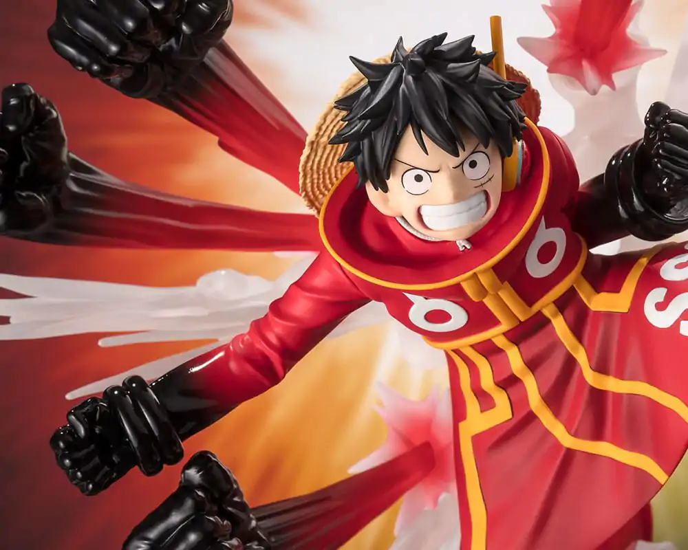 One Piece Figuarts ZERO Extra Battle PVC Kipić Monkey D. Luffy -Gum Gum Hawk Gatling- 19 cm fotografija proizvoda