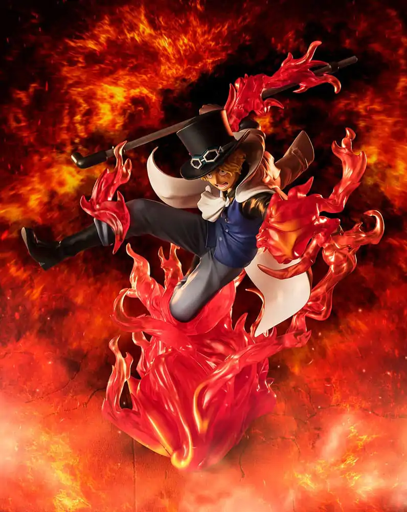 One Piece Figuarts ZERO Extra Battle PVC Kip Sabo Fire Fist Rook Check 19 cm fotografija proizvoda